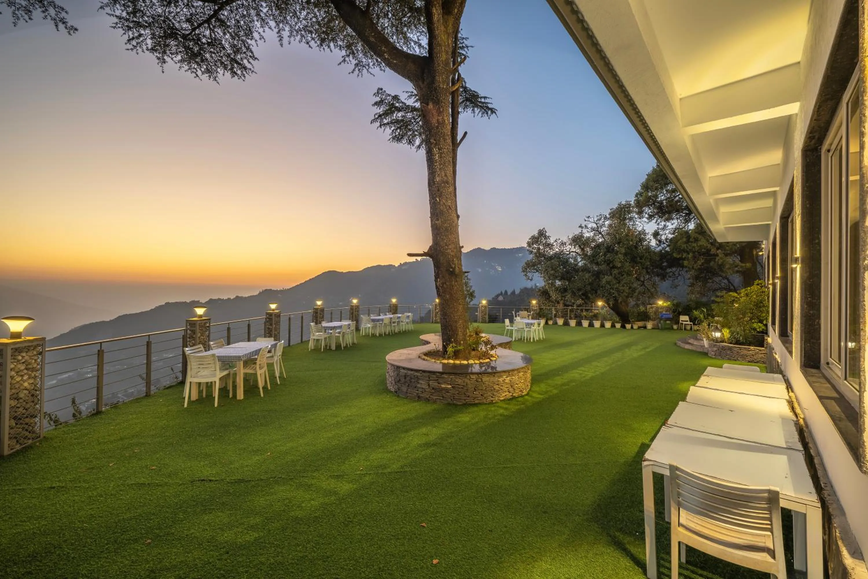 View (from property/room) in Echor Baris Resort Mussoorie