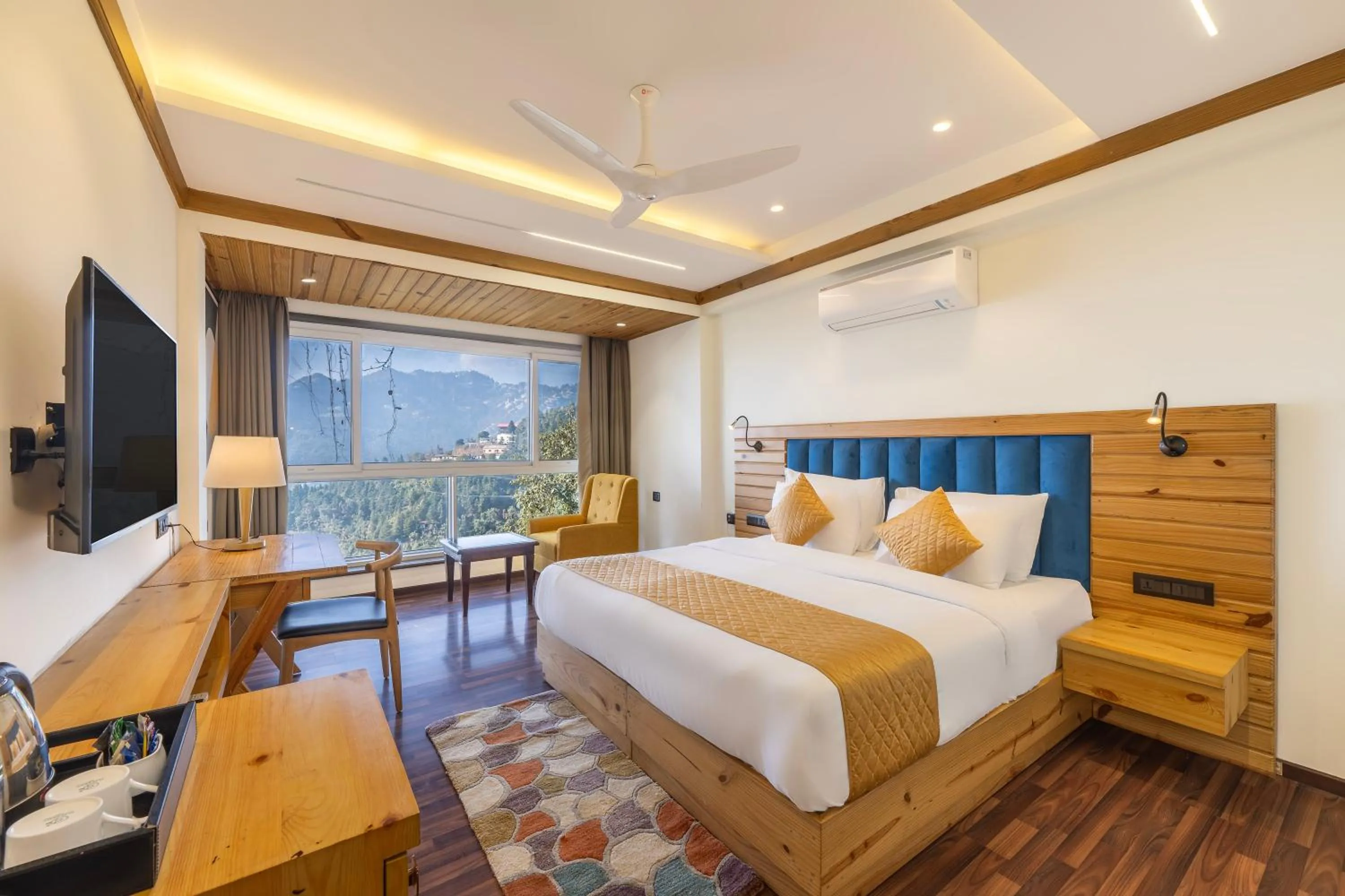 Photo of the whole room, Bed in Echor Baris Resort Mussoorie