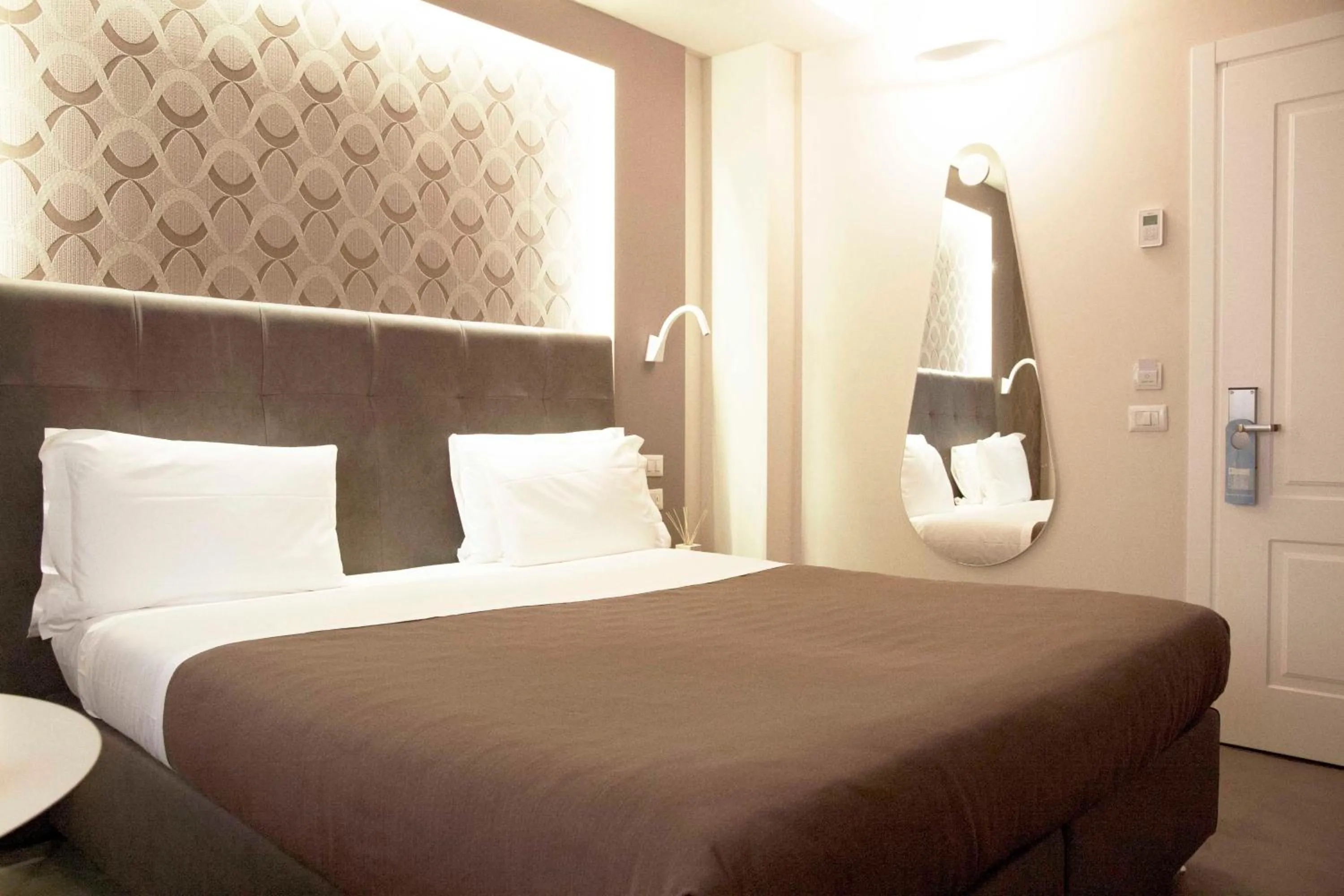 Photo of the whole room, Bed in La Torre dei Salterelli