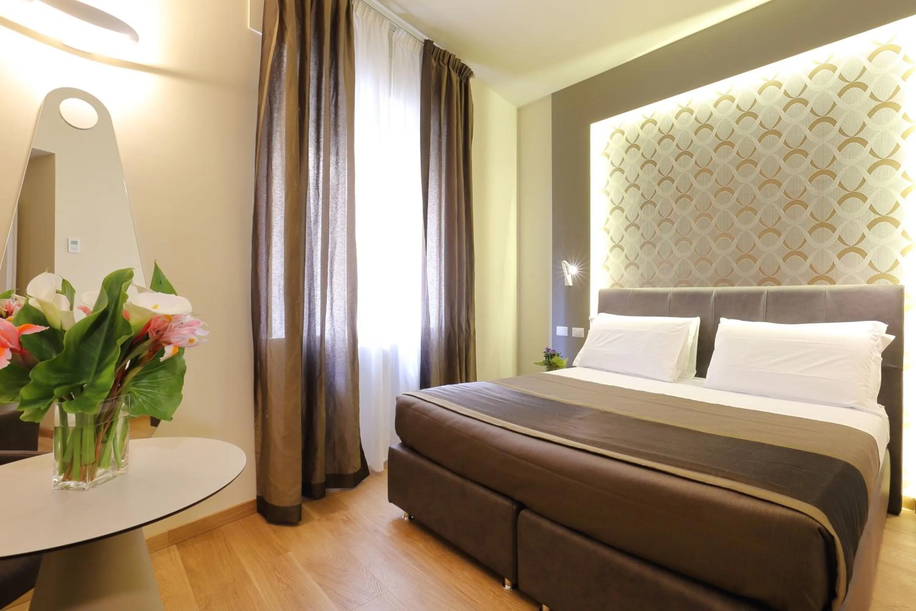 Photo of the whole room, Bed in La Torre dei Salterelli