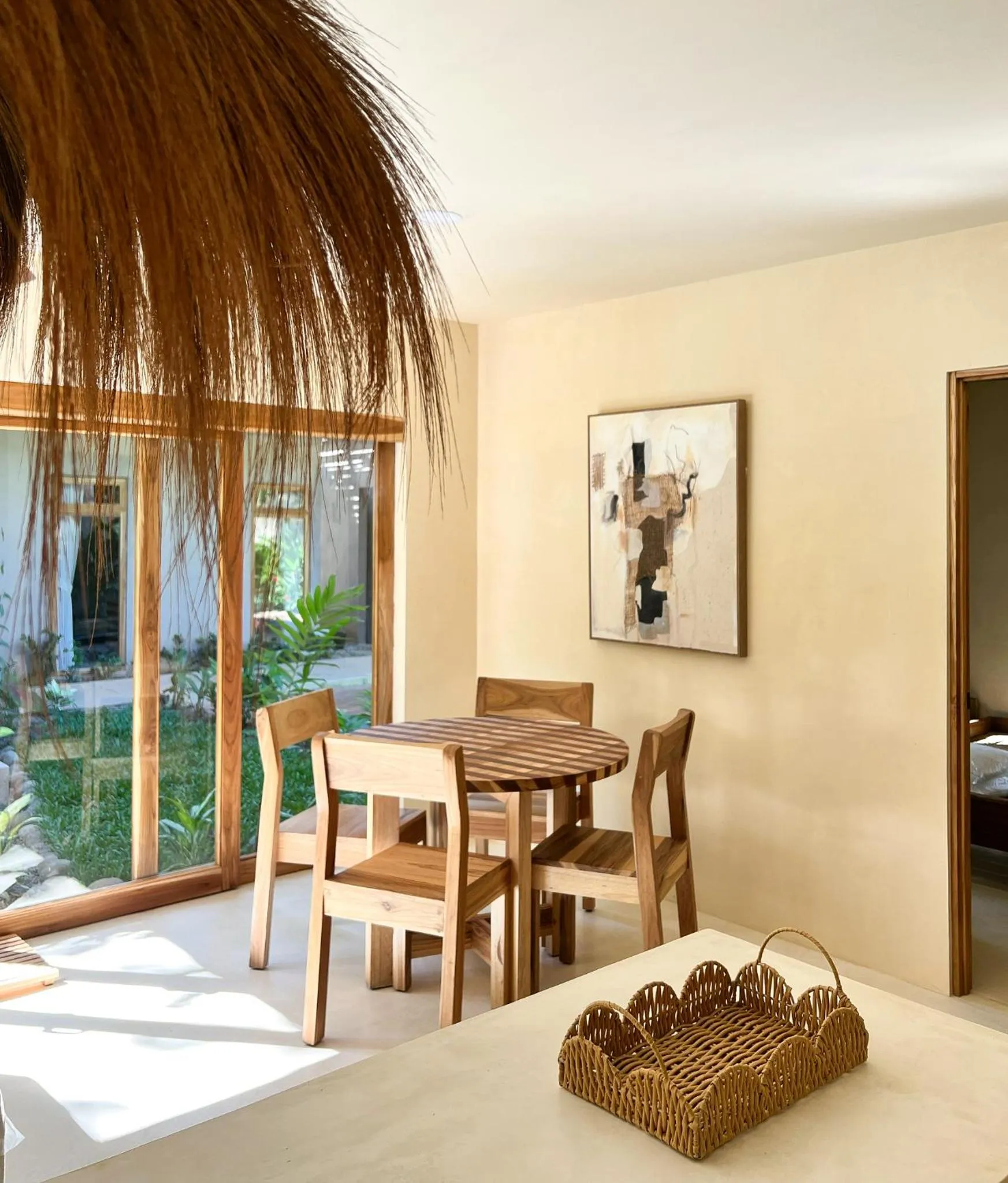 Seating area in La Bonita Lodge