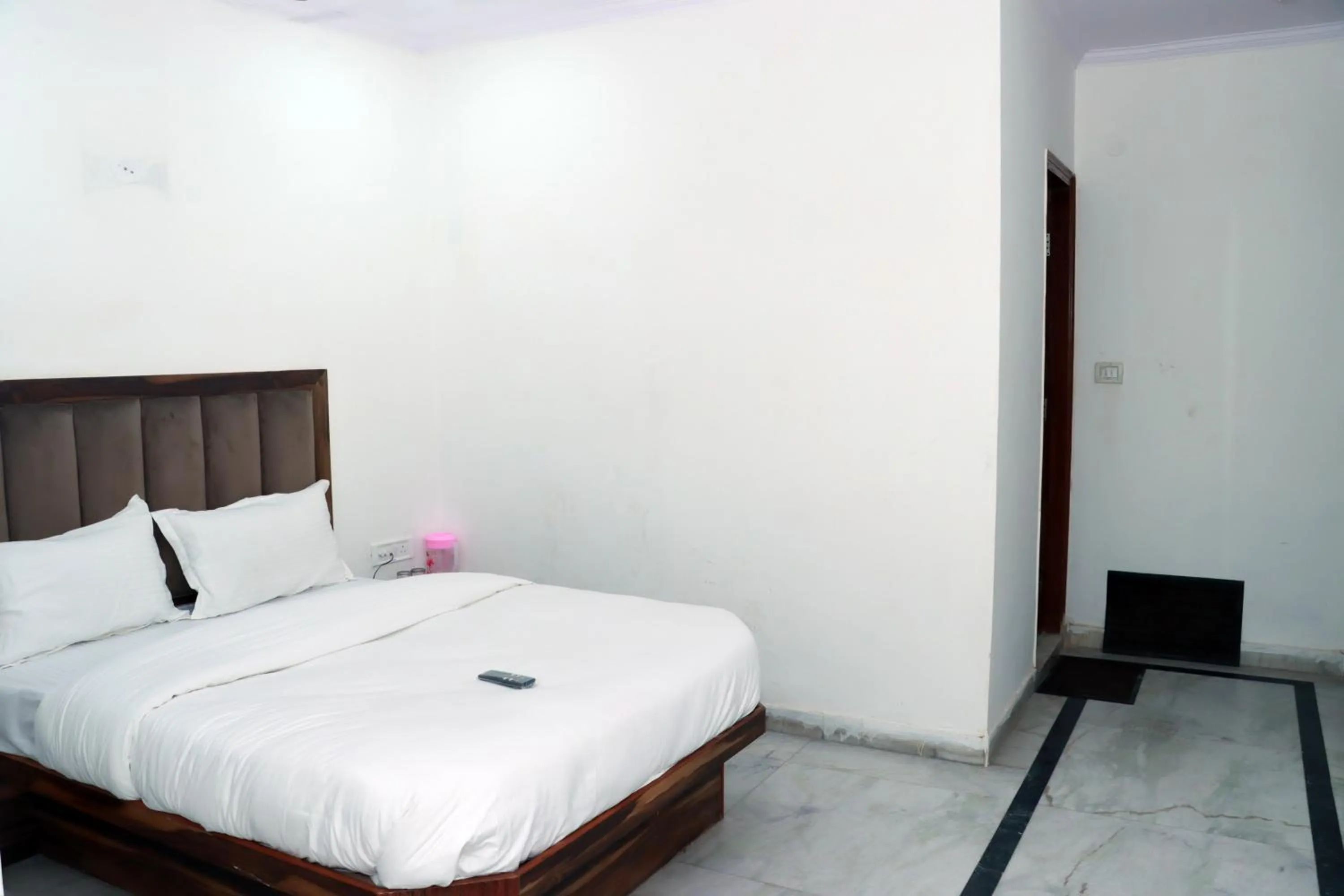Bed in Hotel Gush At New Delhi Railway Station
