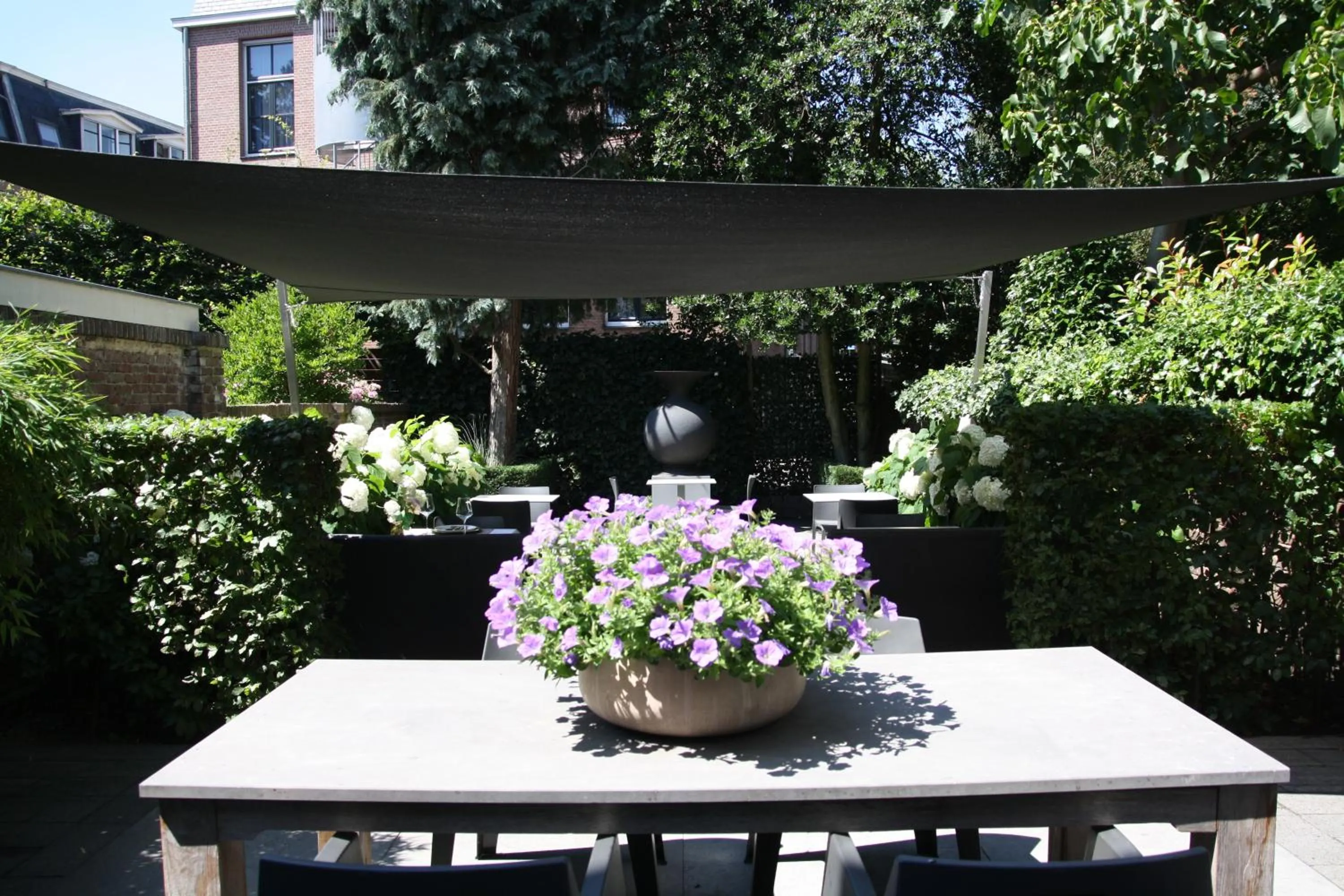 Garden view in Boutique Hotel Straelman