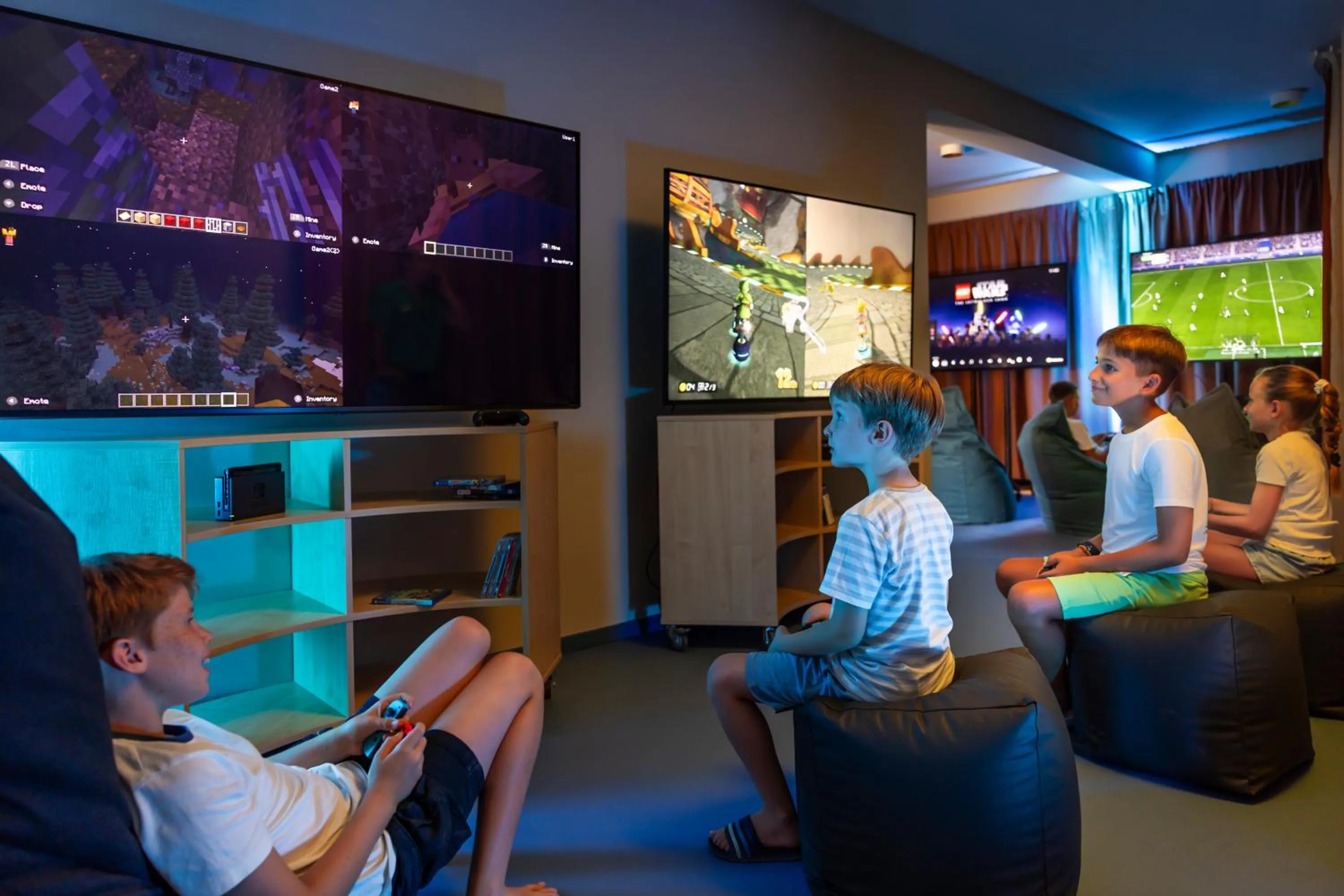 Game Room in Maistra Camping Koversada Covered Mobile homes