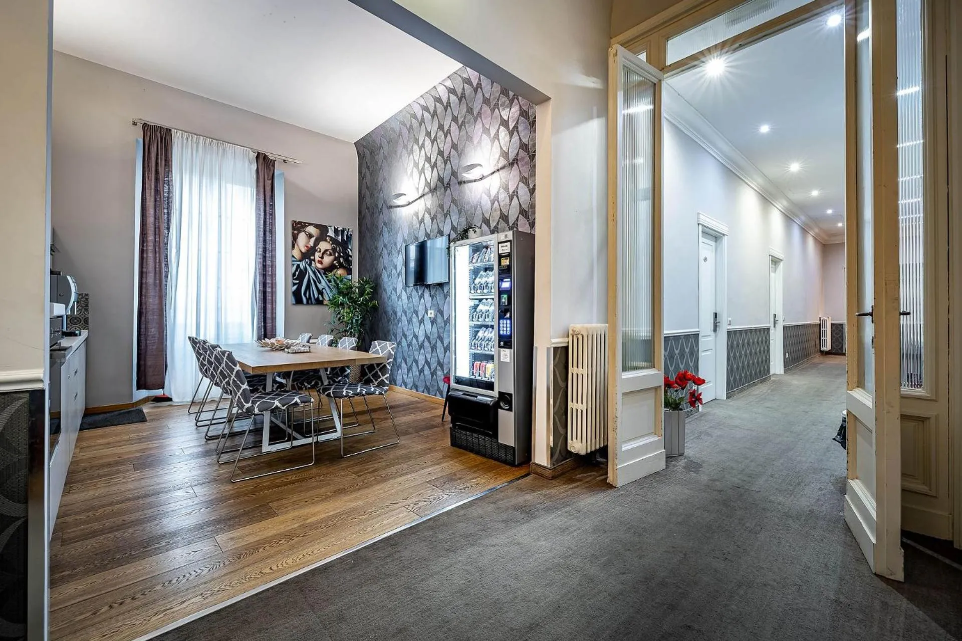 Communal lounge/ TV room in Antico Centro Suite