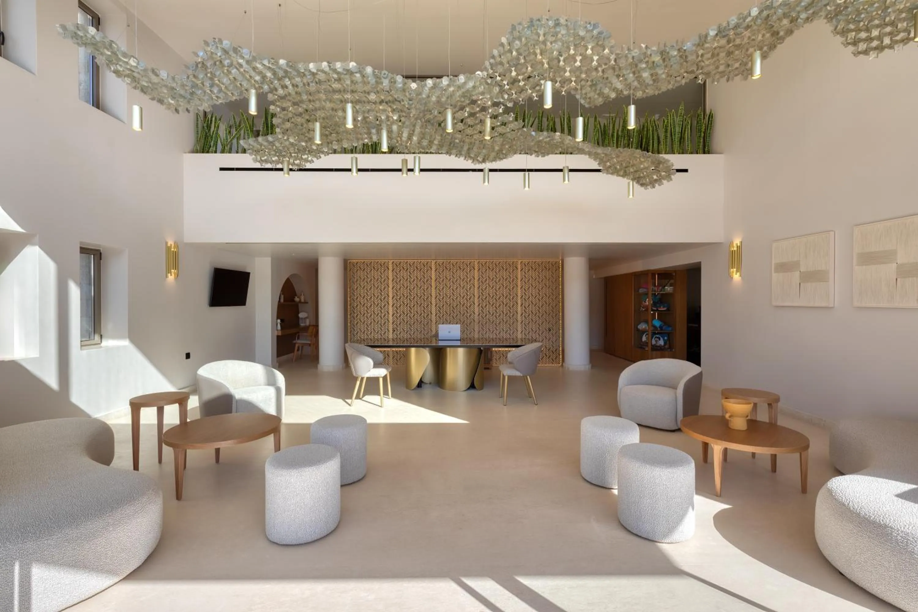 Lobby or reception in Castello Boutique Suites by the sea - Adults Only