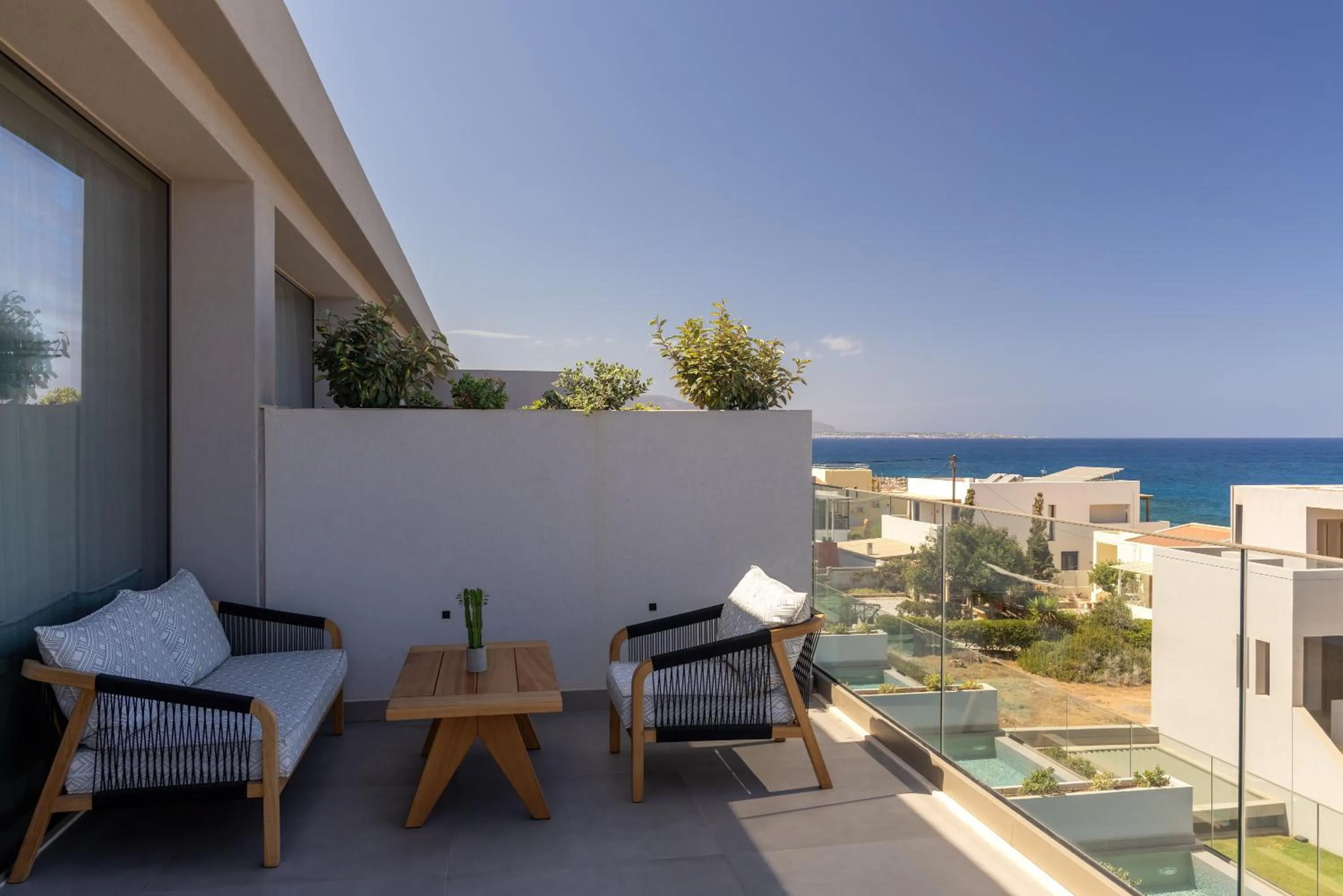Seating area in Castello Boutique Suites by the sea - Adults Only