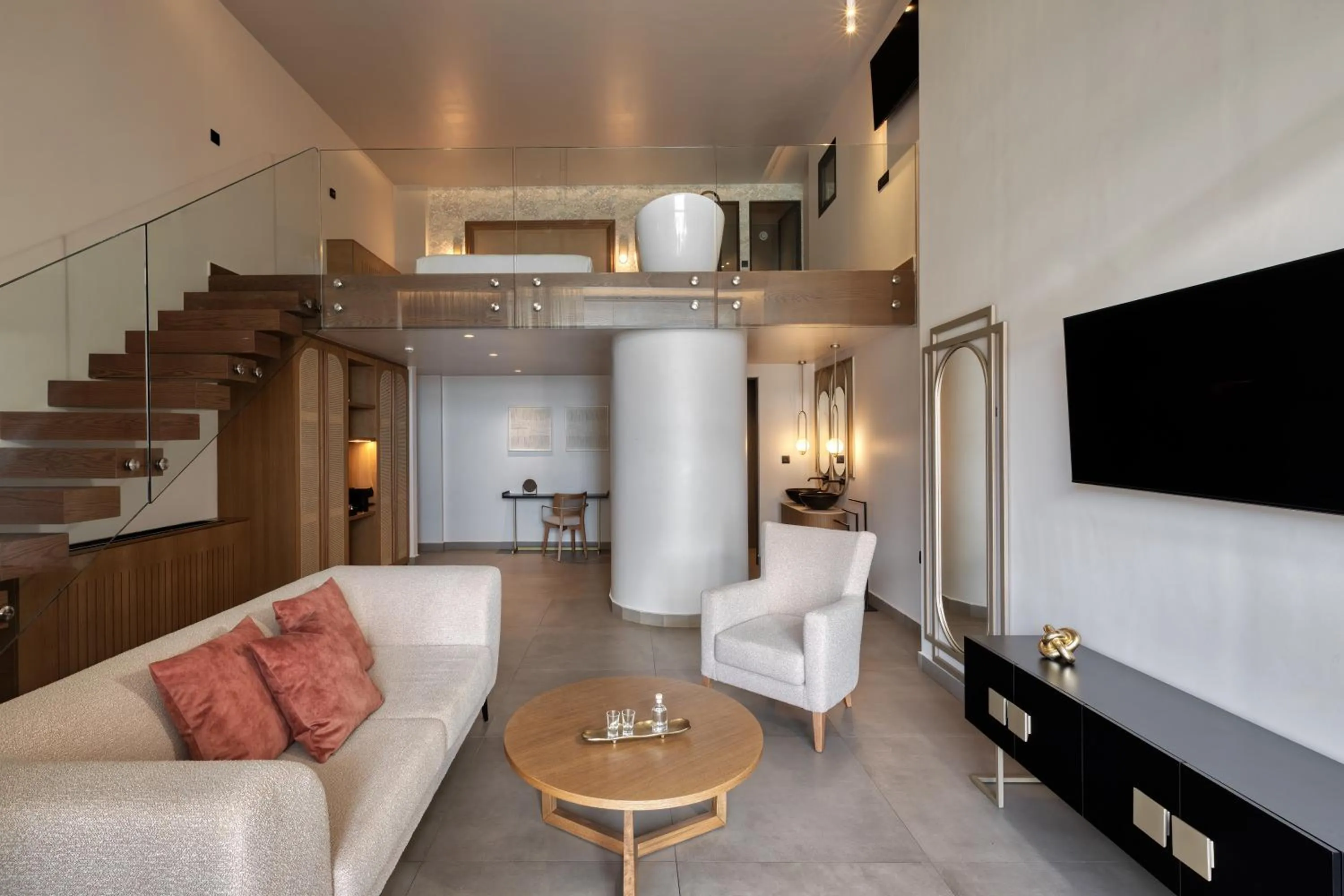 Living room in Castello Boutique Suites by the sea - Adults Only