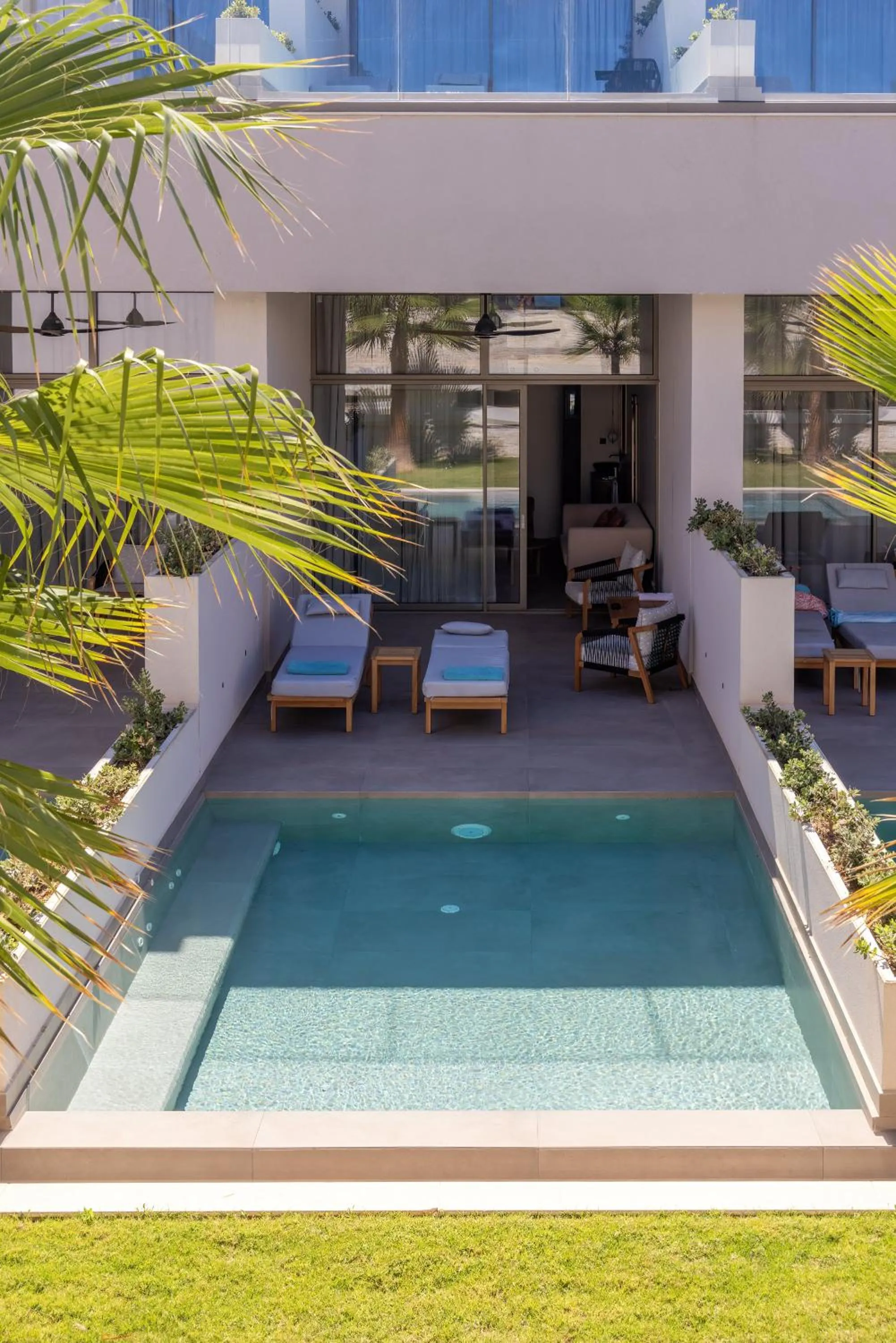 Patio in Castello Boutique Suites by the sea - Adults Only