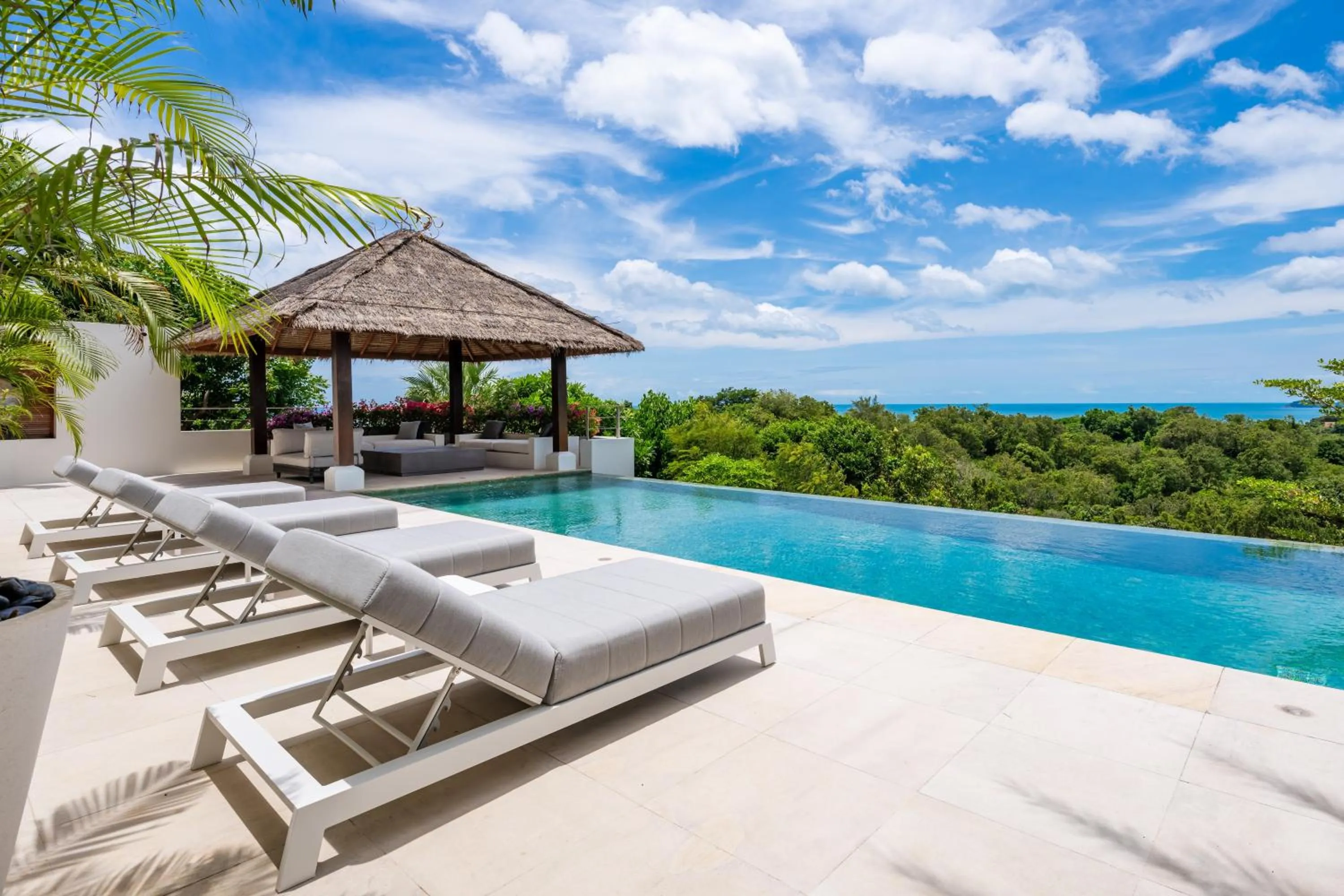 Villa Kohia, stunning sea views, breakfast, serviced daily, private dining service on request, North Chaweng