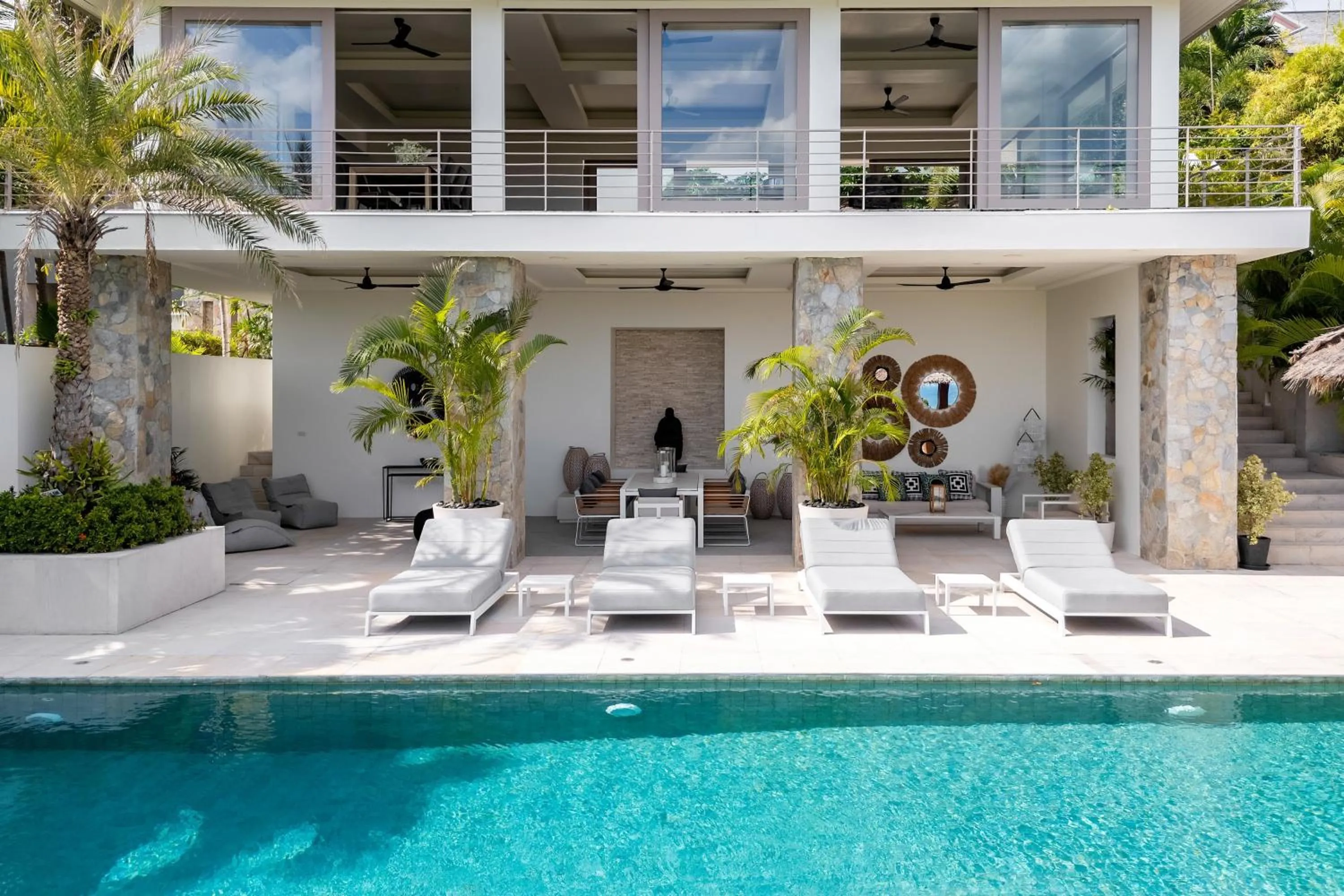 Villa Kohia, stunning sea views, breakfast, serviced daily, private dining service on request, North Chaweng