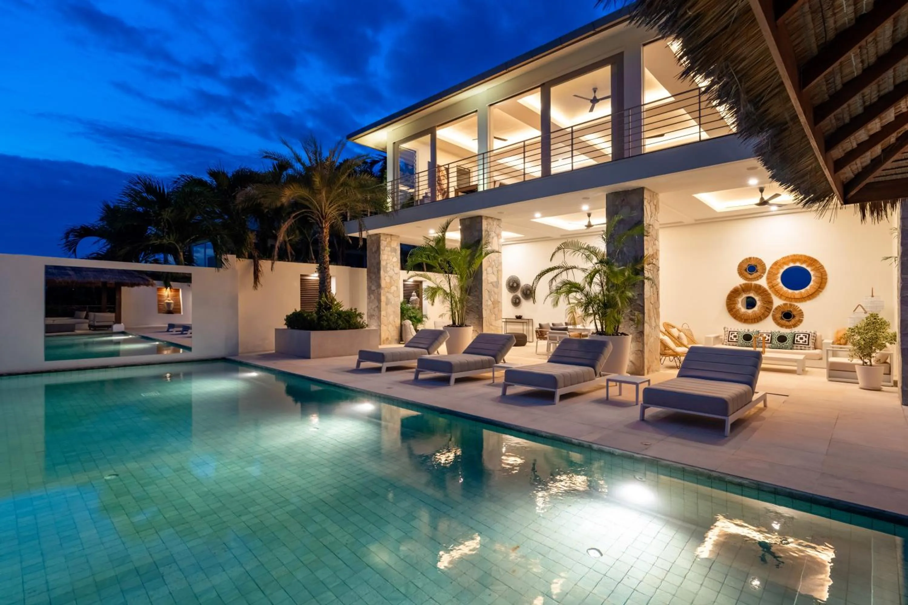 Villa Kohia, stunning sea views, breakfast, serviced daily, private dining service on request, North Chaweng