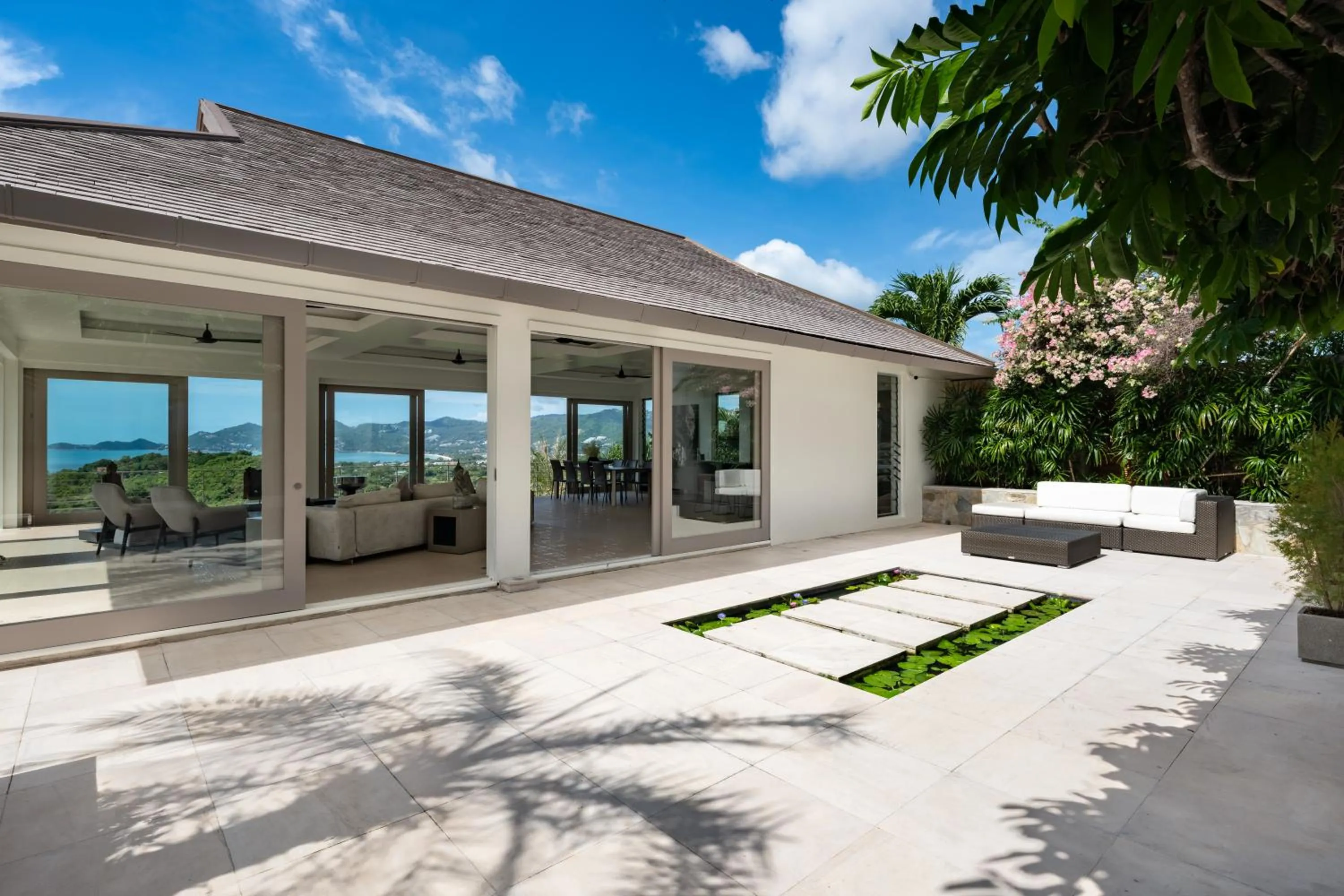 Villa Kohia, stunning sea views, breakfast, serviced daily, private dining service on request, North Chaweng