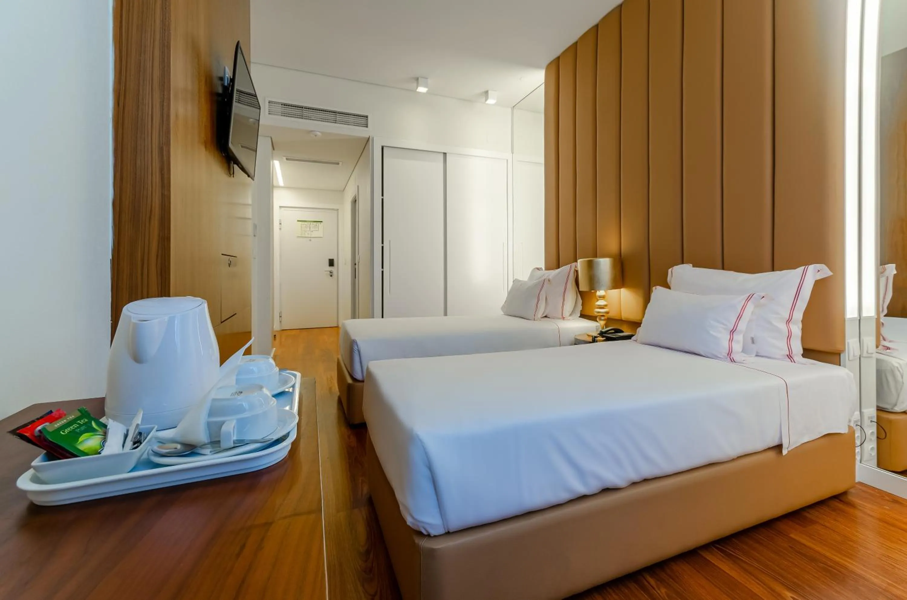 Bedroom, Bed in The 7 Hotel, Suites, Studios & Apartments