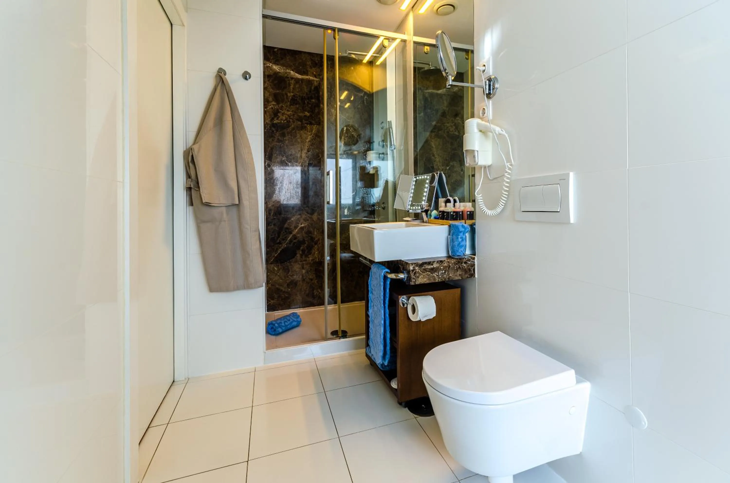 Bathroom in The 7 Hotel, Suites, Studios & Apartments