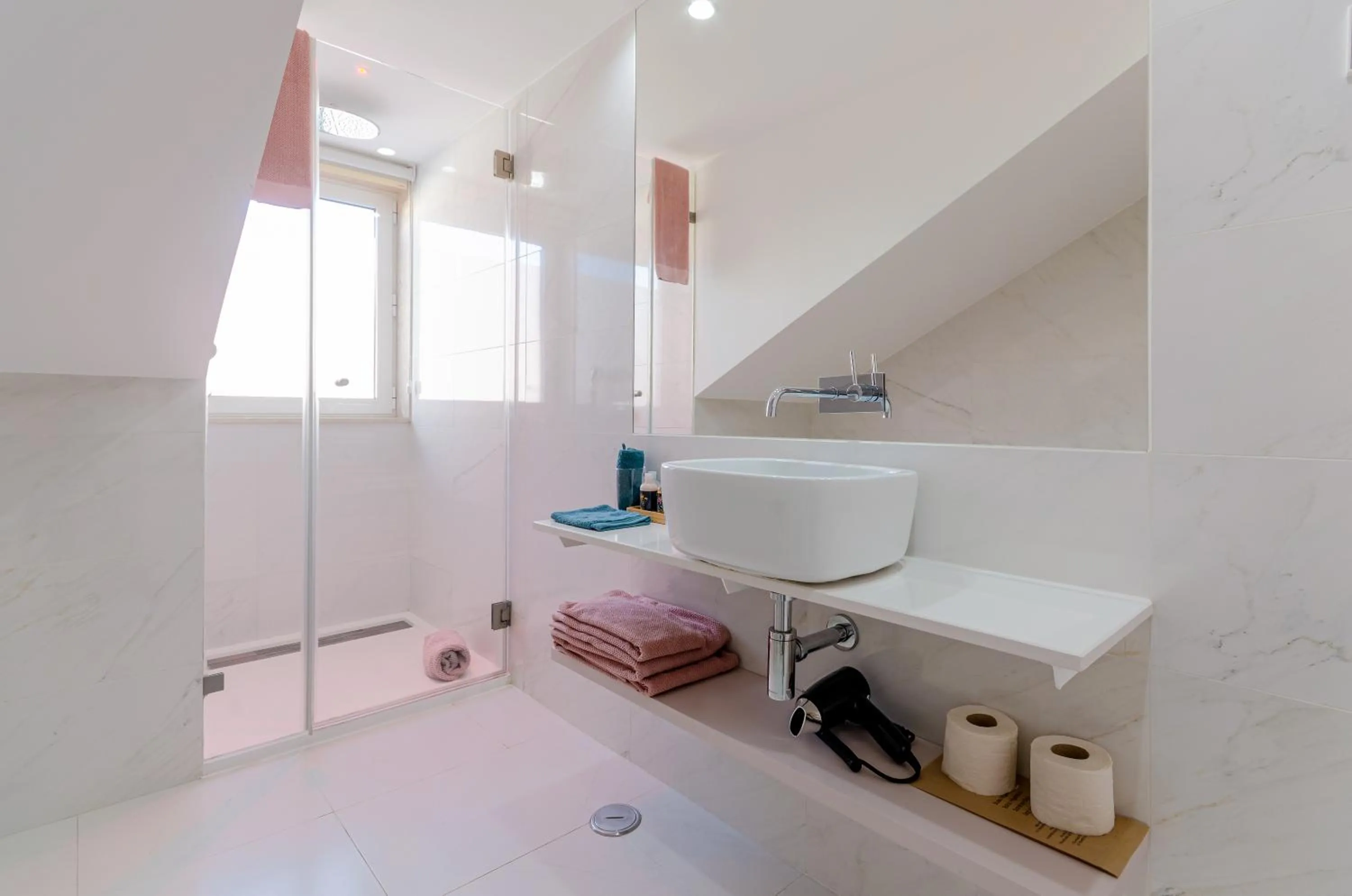 Bathroom in The 7 Hotel, Suites, Studios & Apartments