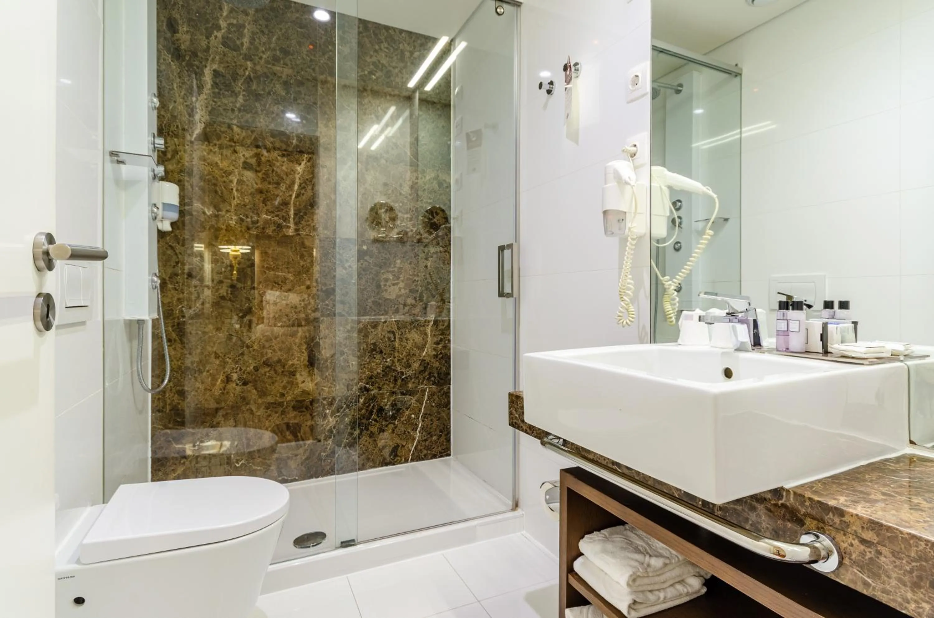 Bathroom in The 7 Hotel, Suites, Studios & Apartments