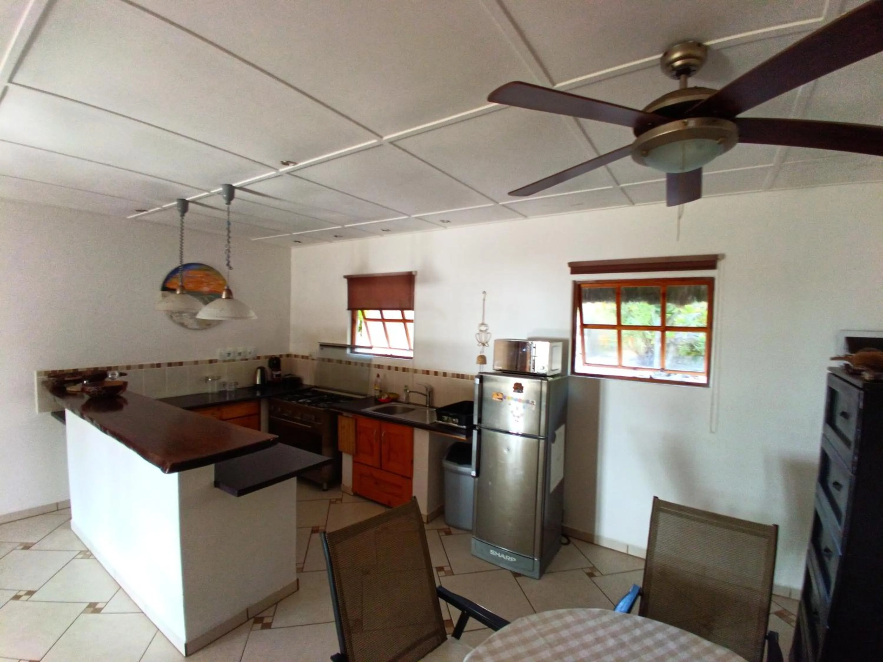Dining area in Blue Moon Beach Holiday Resort