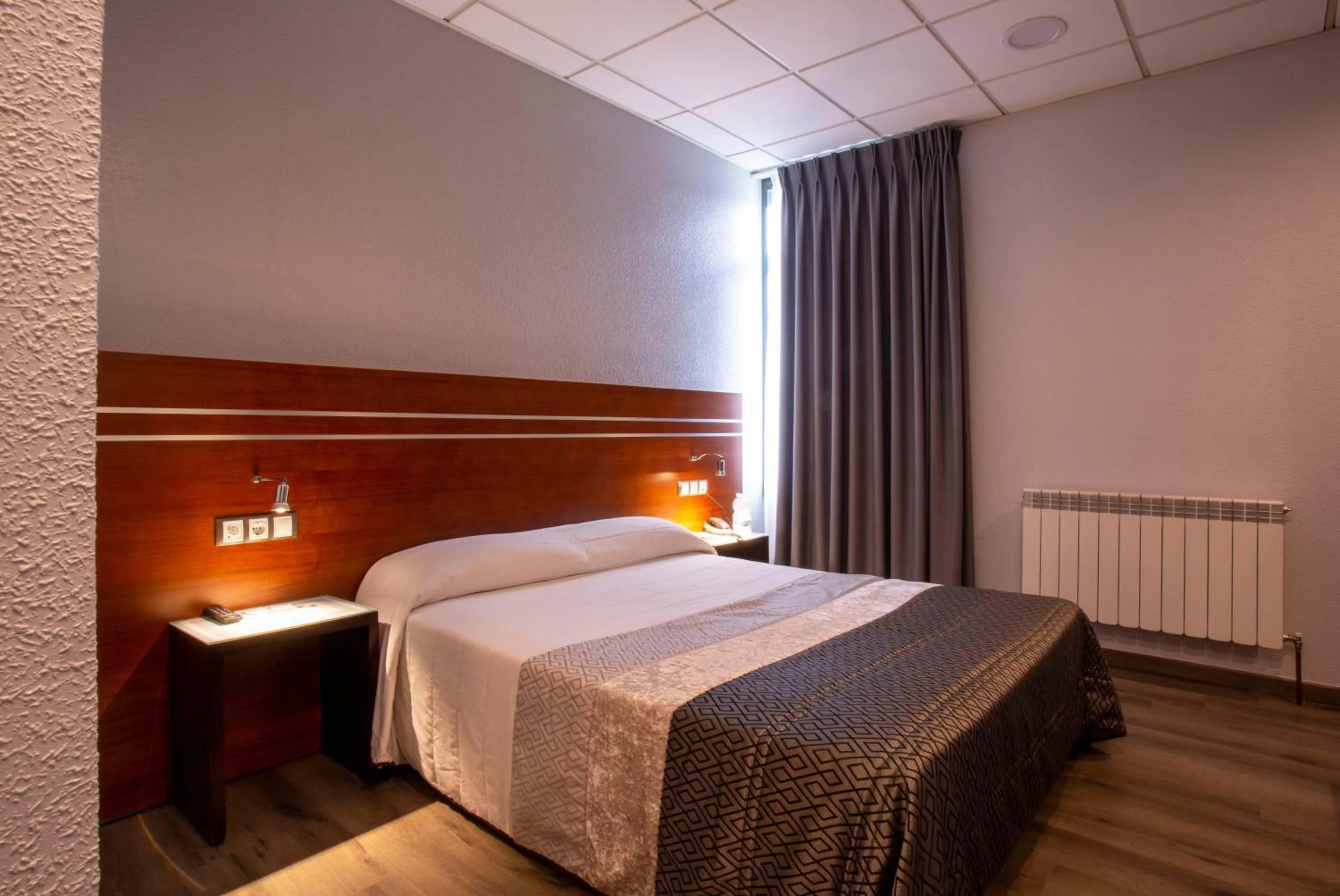 Bed in Motel Los Abedules