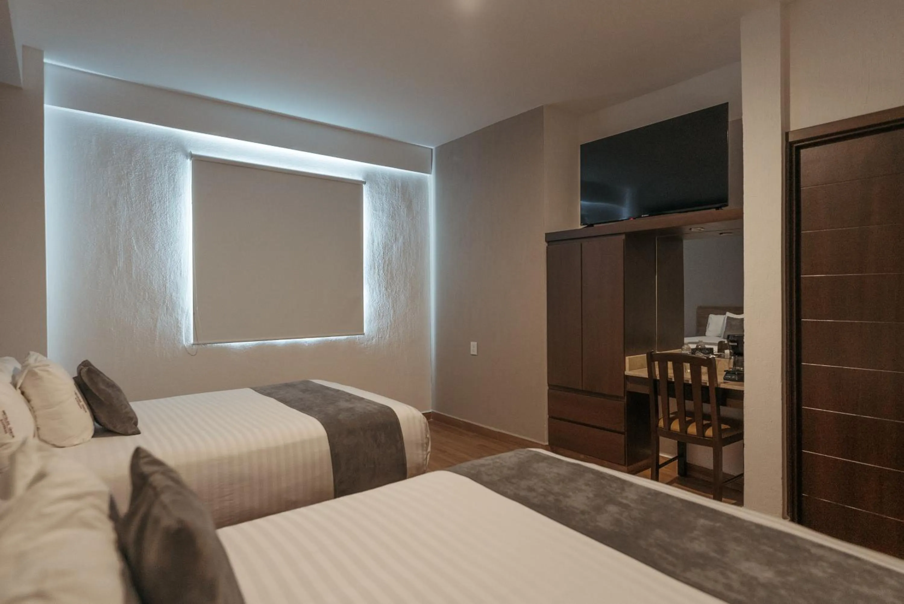 TV and multimedia, Bed in Hoteles Unico Express