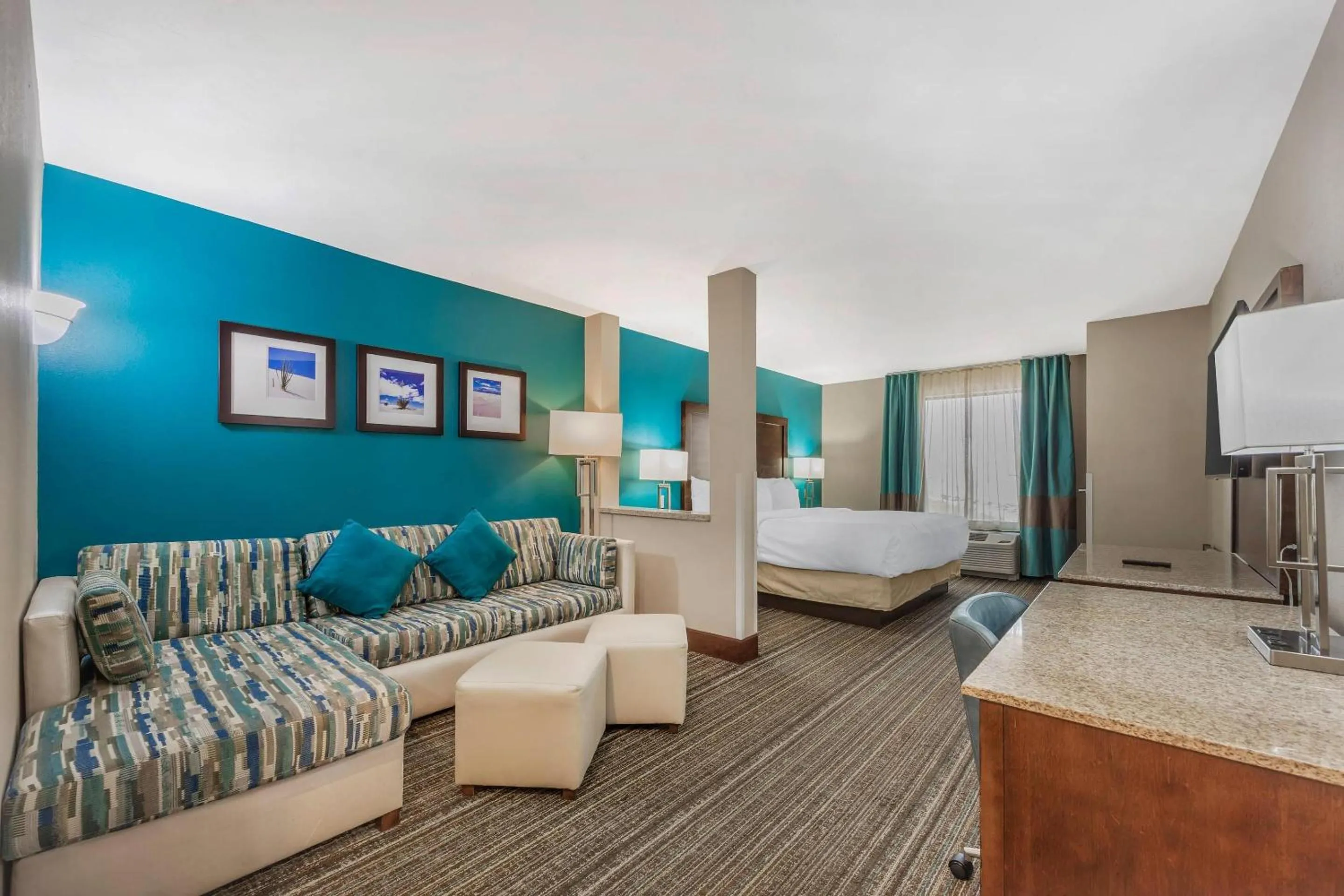 Bedroom, Bed in Comfort Suites of Las Cruces I-25 North