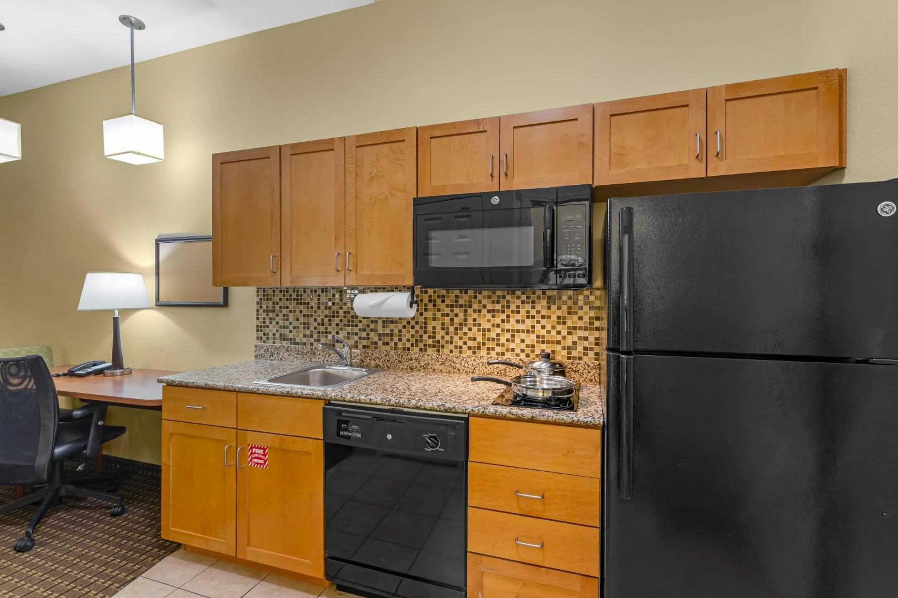 Bedroom in MainStay Suites Tioga