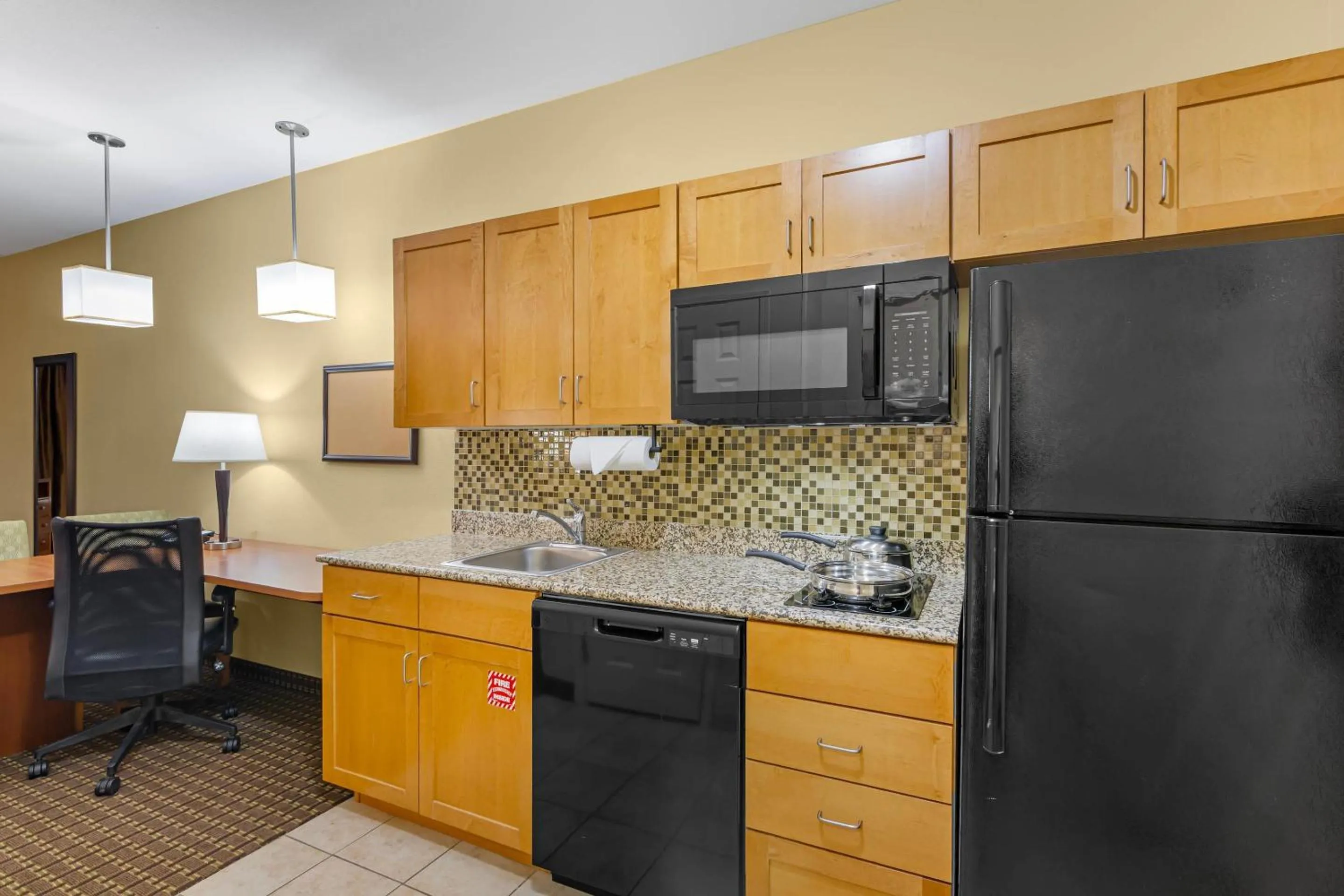 Bedroom in MainStay Suites Tioga