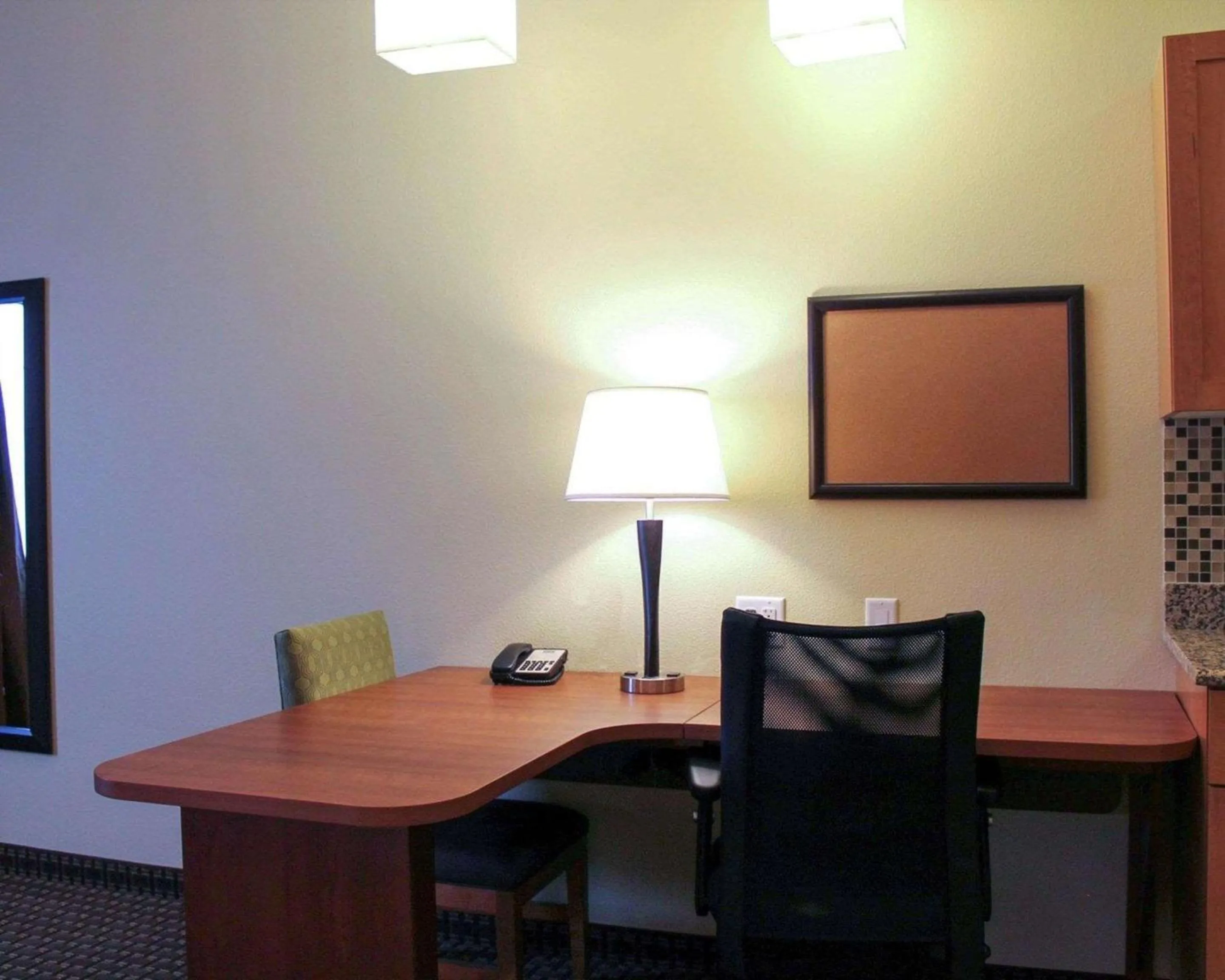 Bedroom in MainStay Suites Tioga