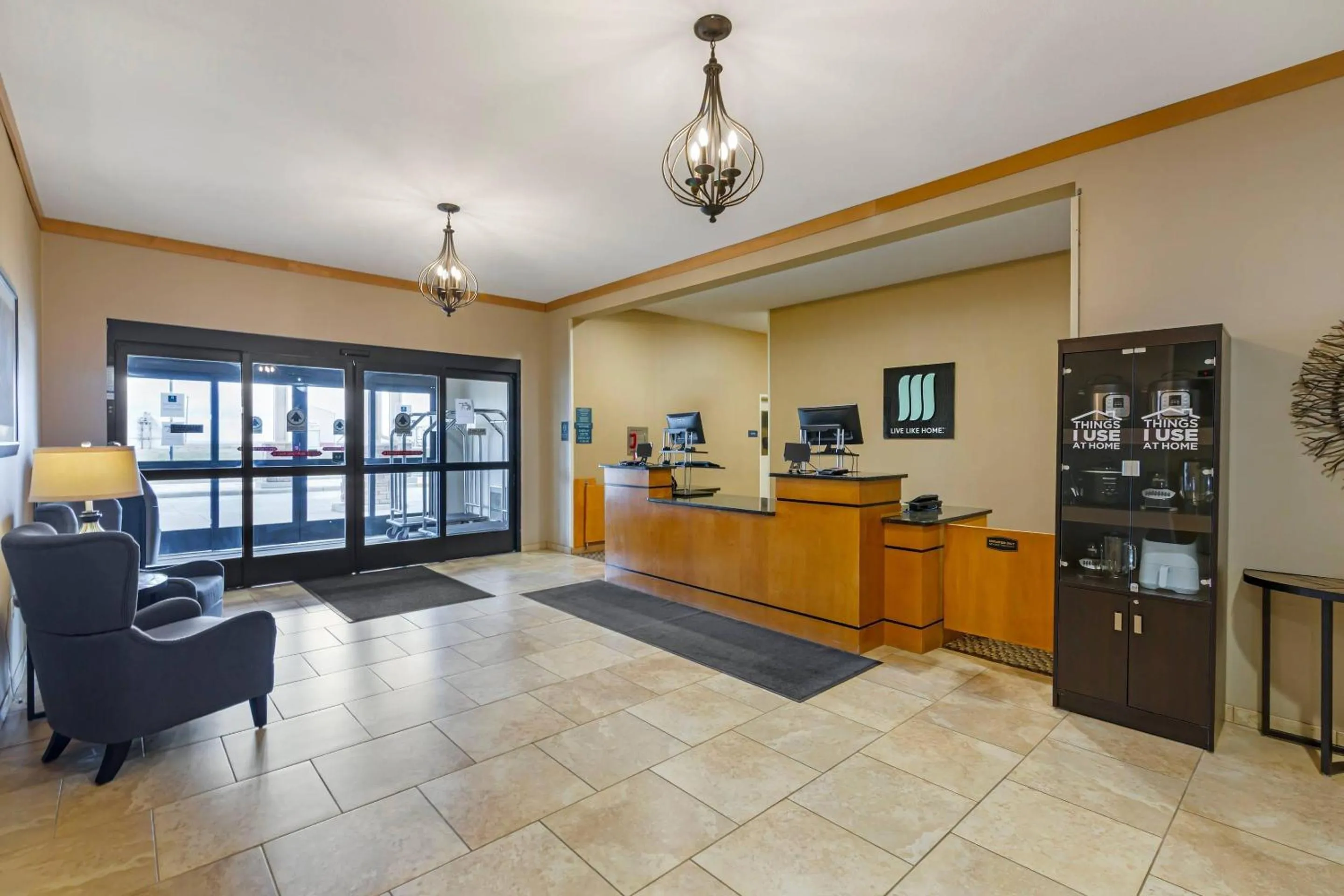 Lobby or reception in MainStay Suites Tioga