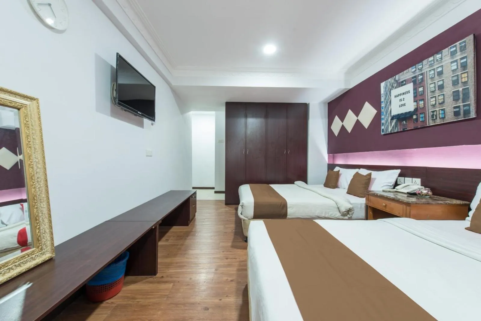 Bed in Hotel grand orchard