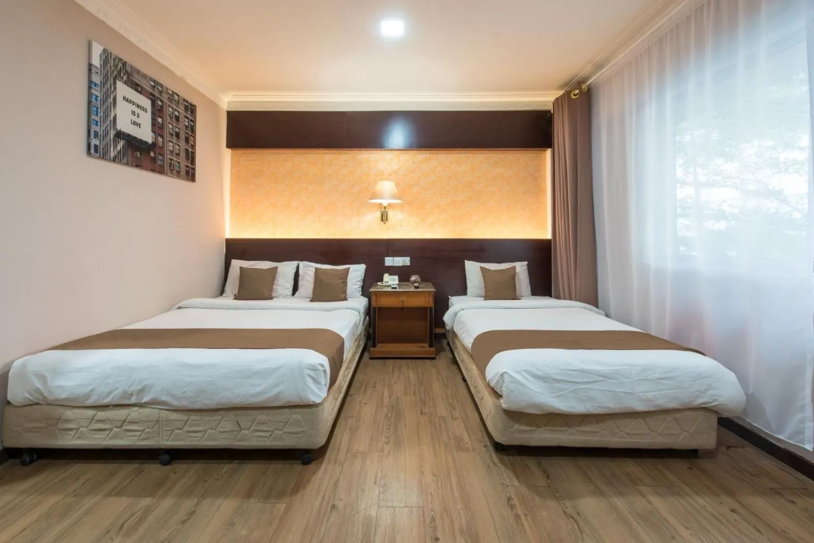 Bed in Hotel grand orchard