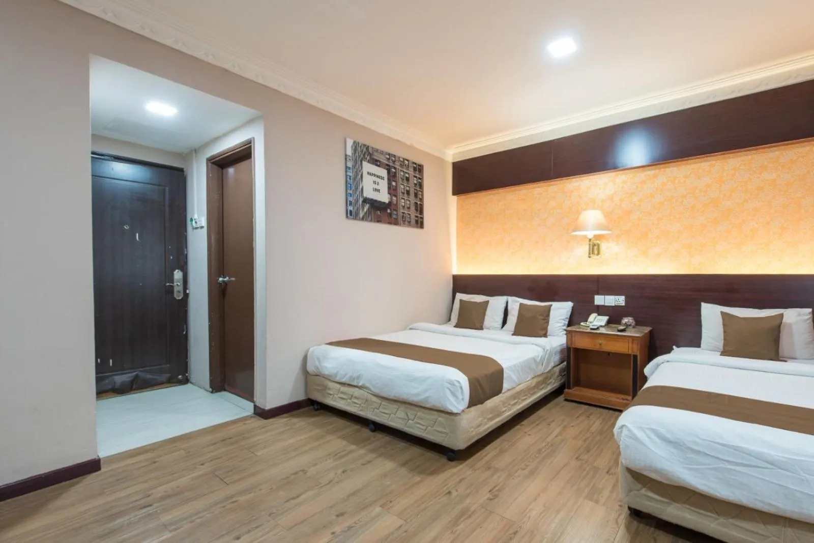 Bed in Hotel grand orchard