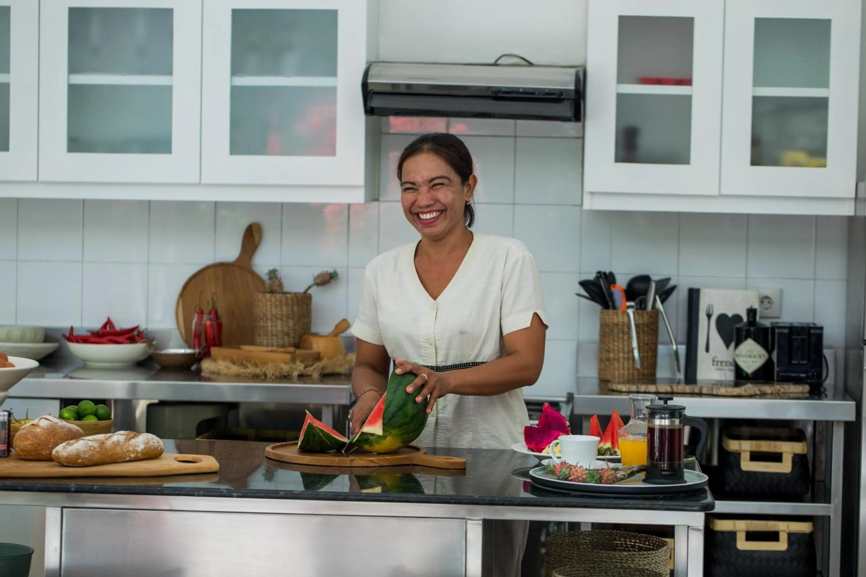Coffee/tea facilities in Villa Eight