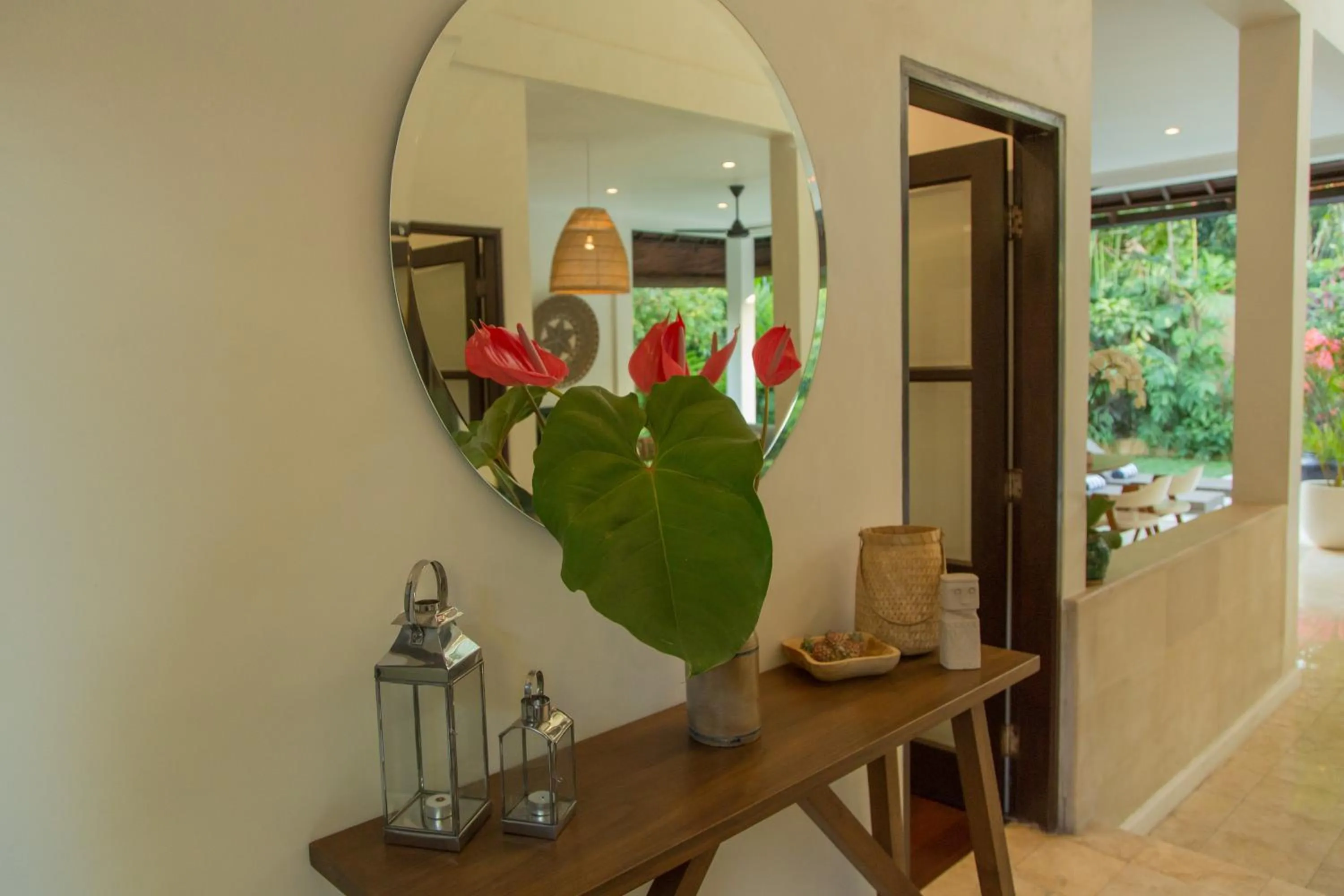 Decorative detail in Villa Eight