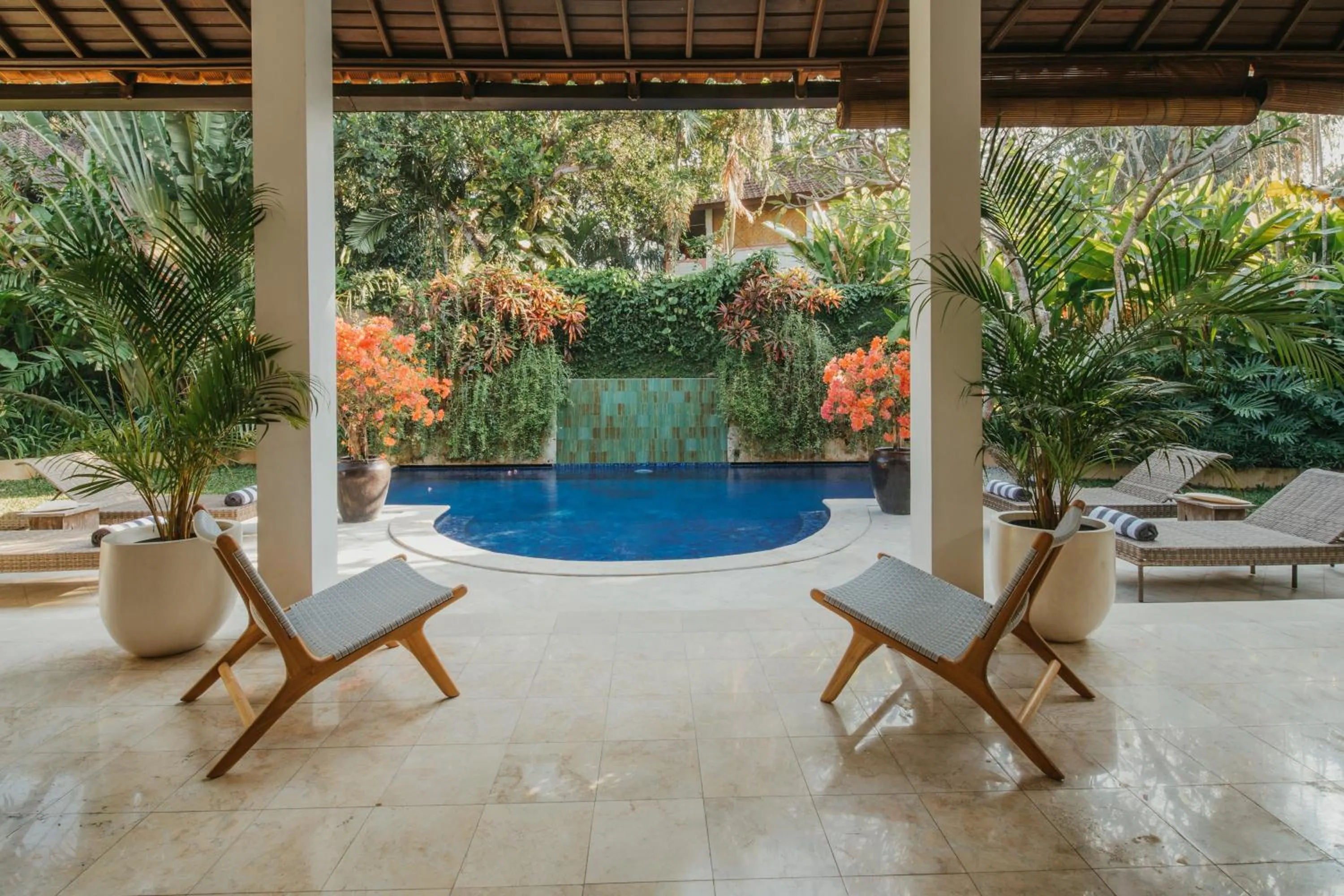 Natural landscape in Villa Eight