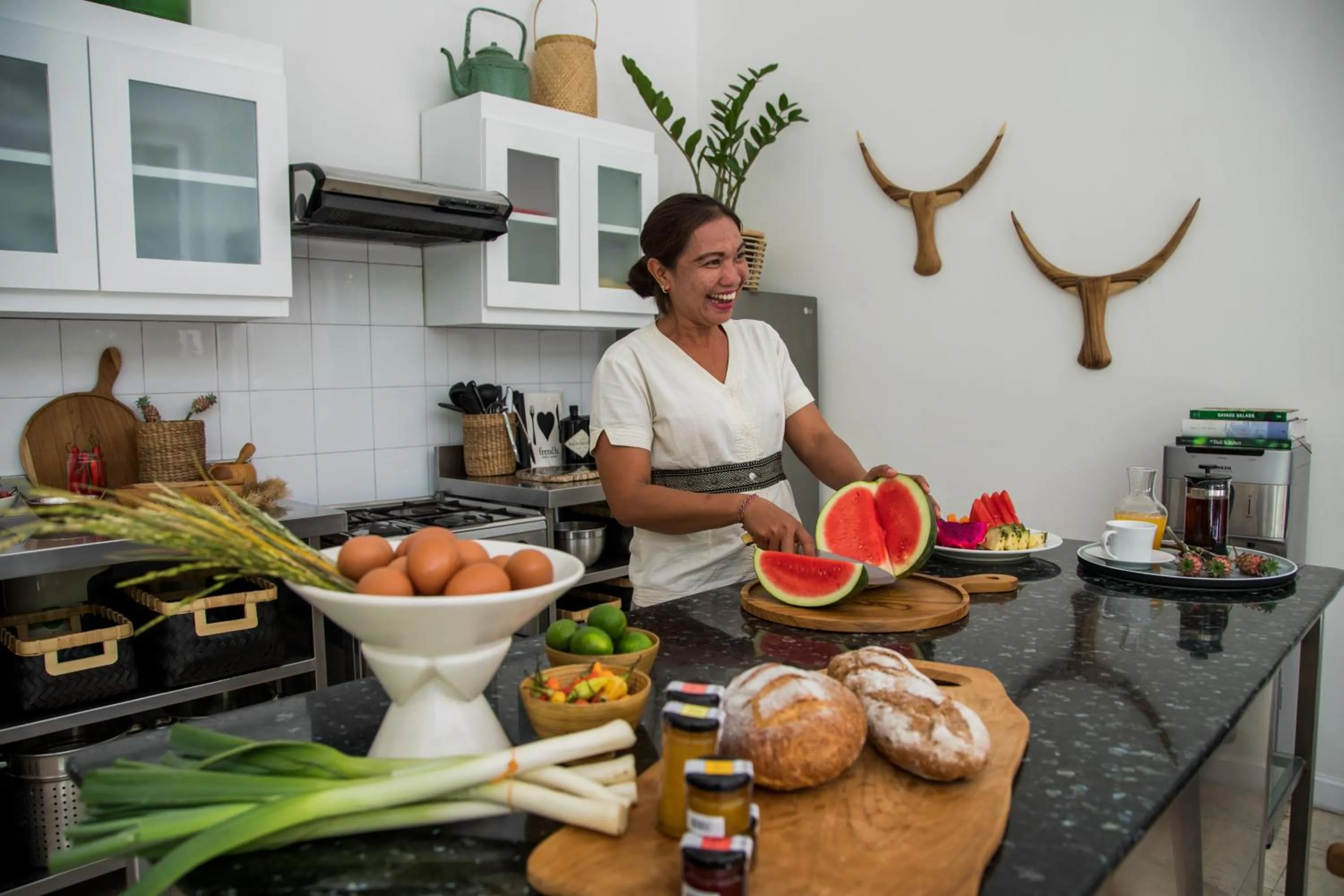 Kitchen or kitchenette in Villa Eight