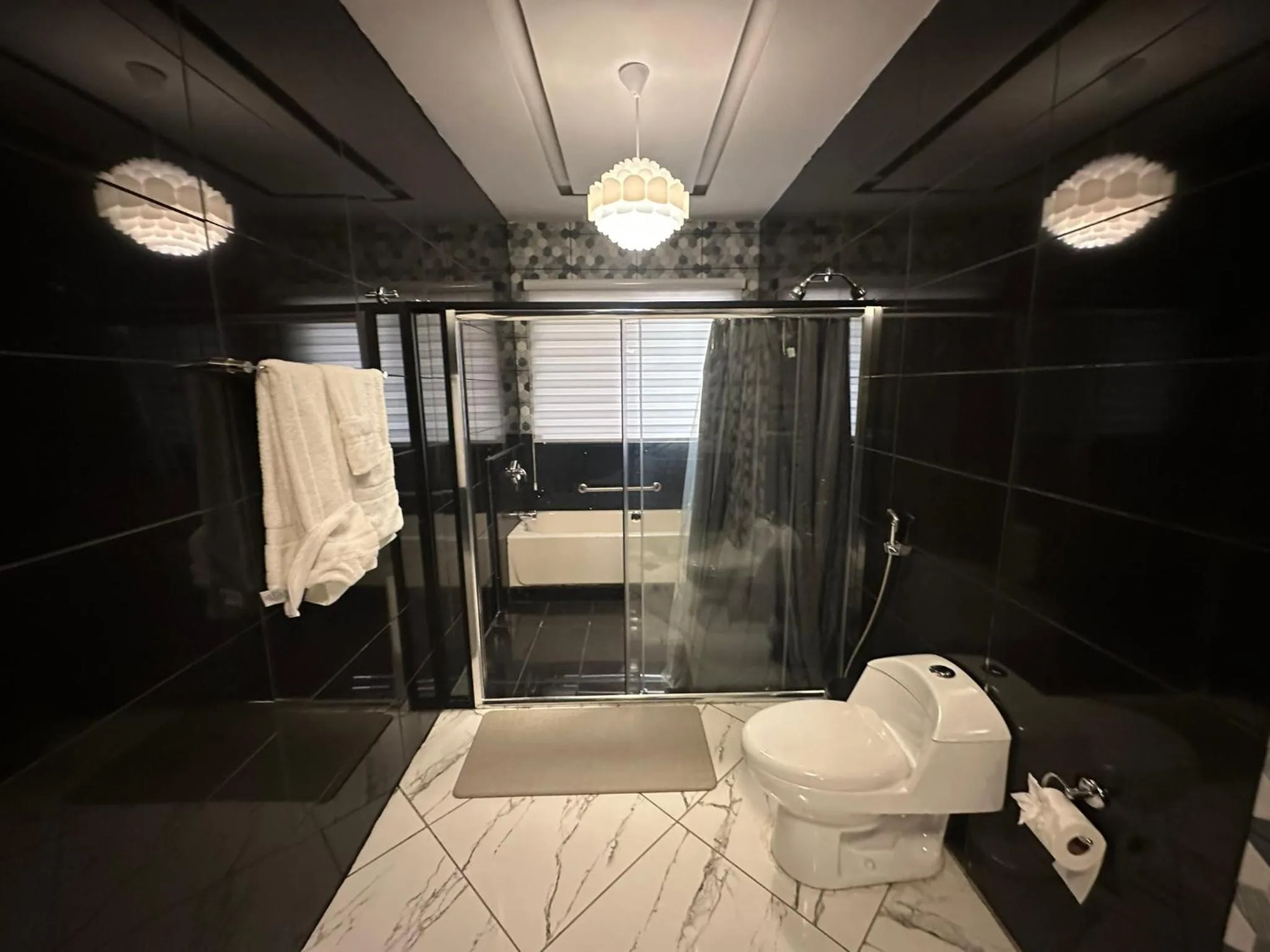Shower in Luxury Canyon Suites