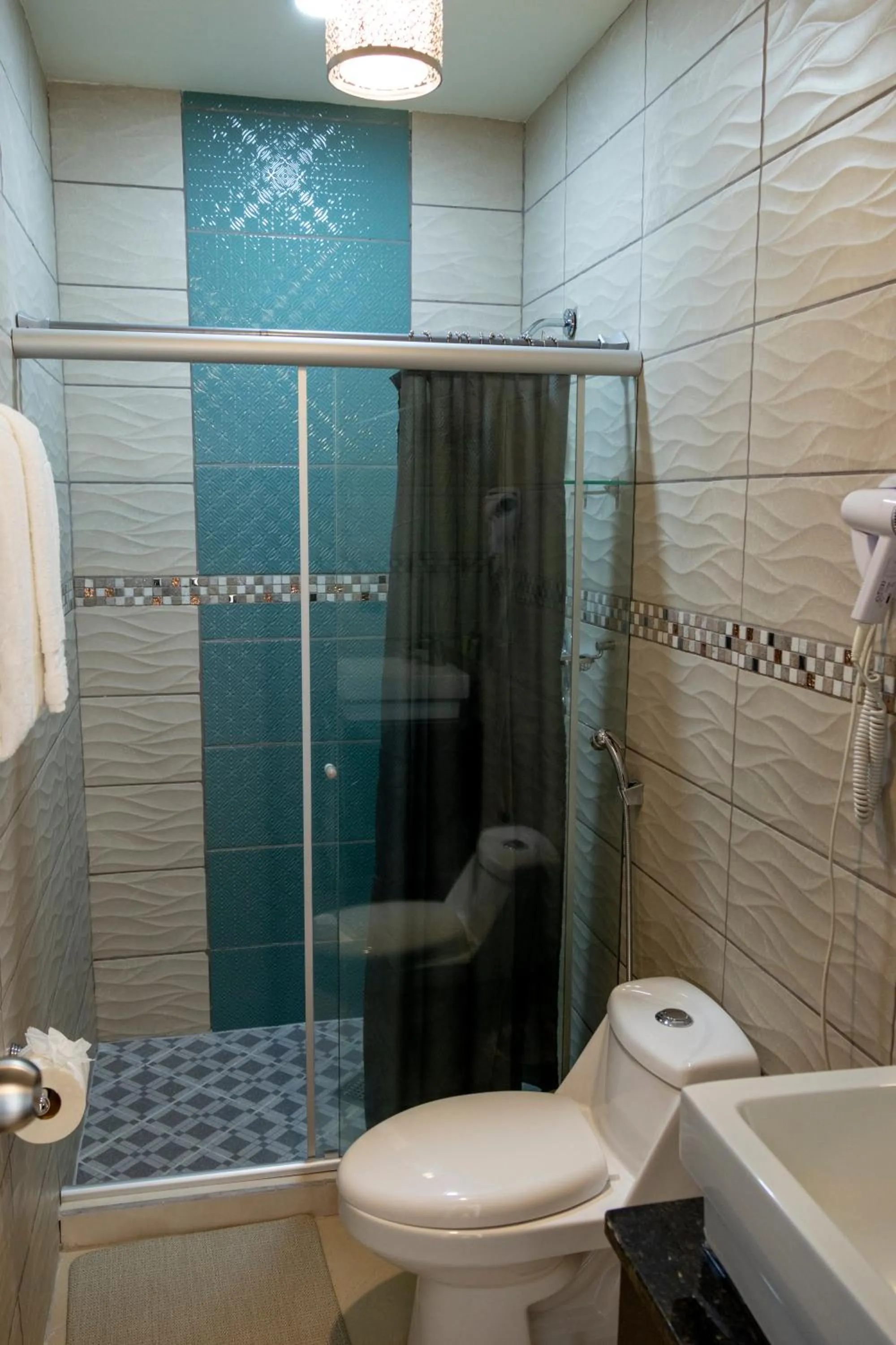 Shower in Luxury Canyon Suites