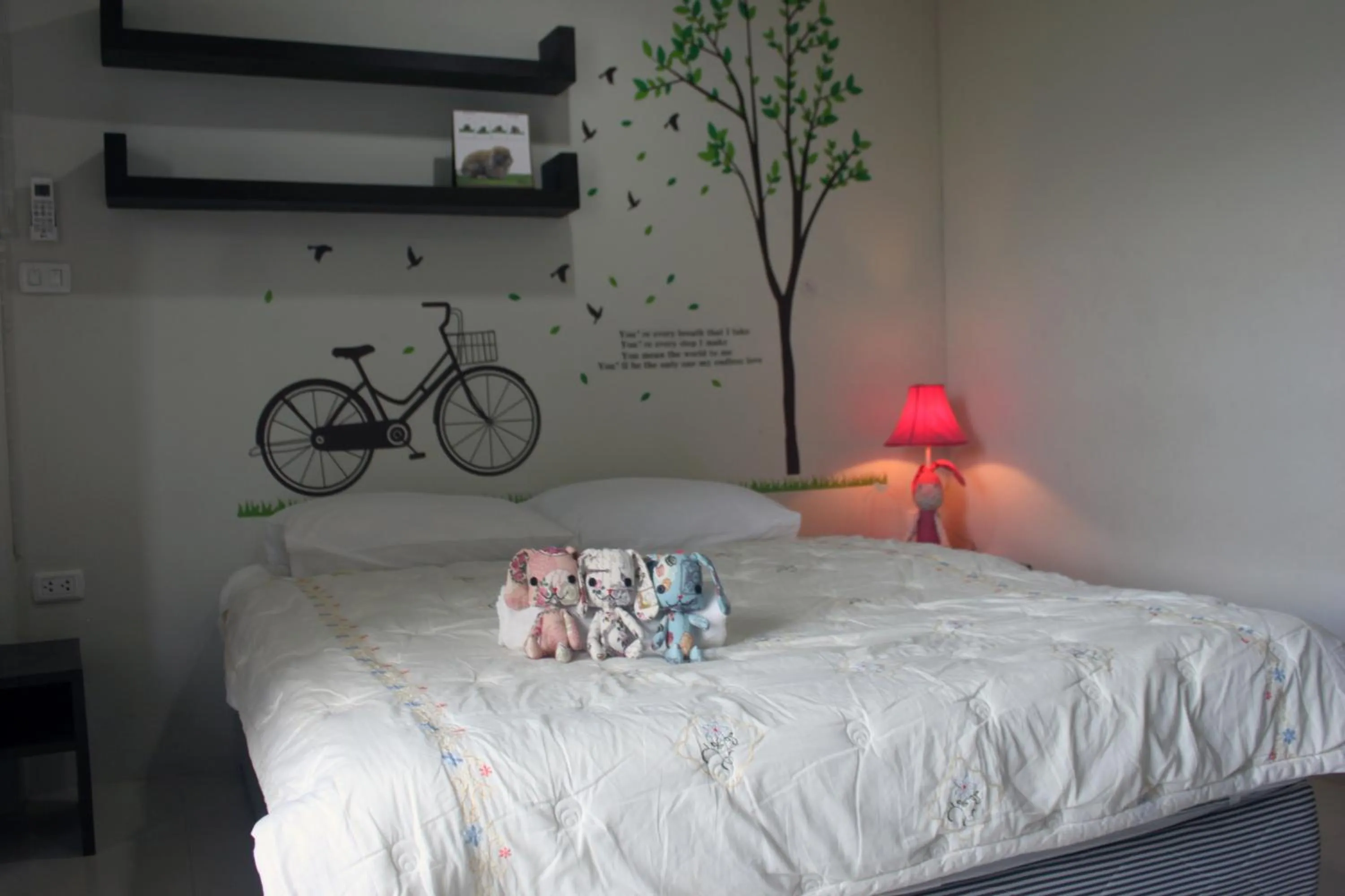 Bed in Cozy Rabbit Hotel