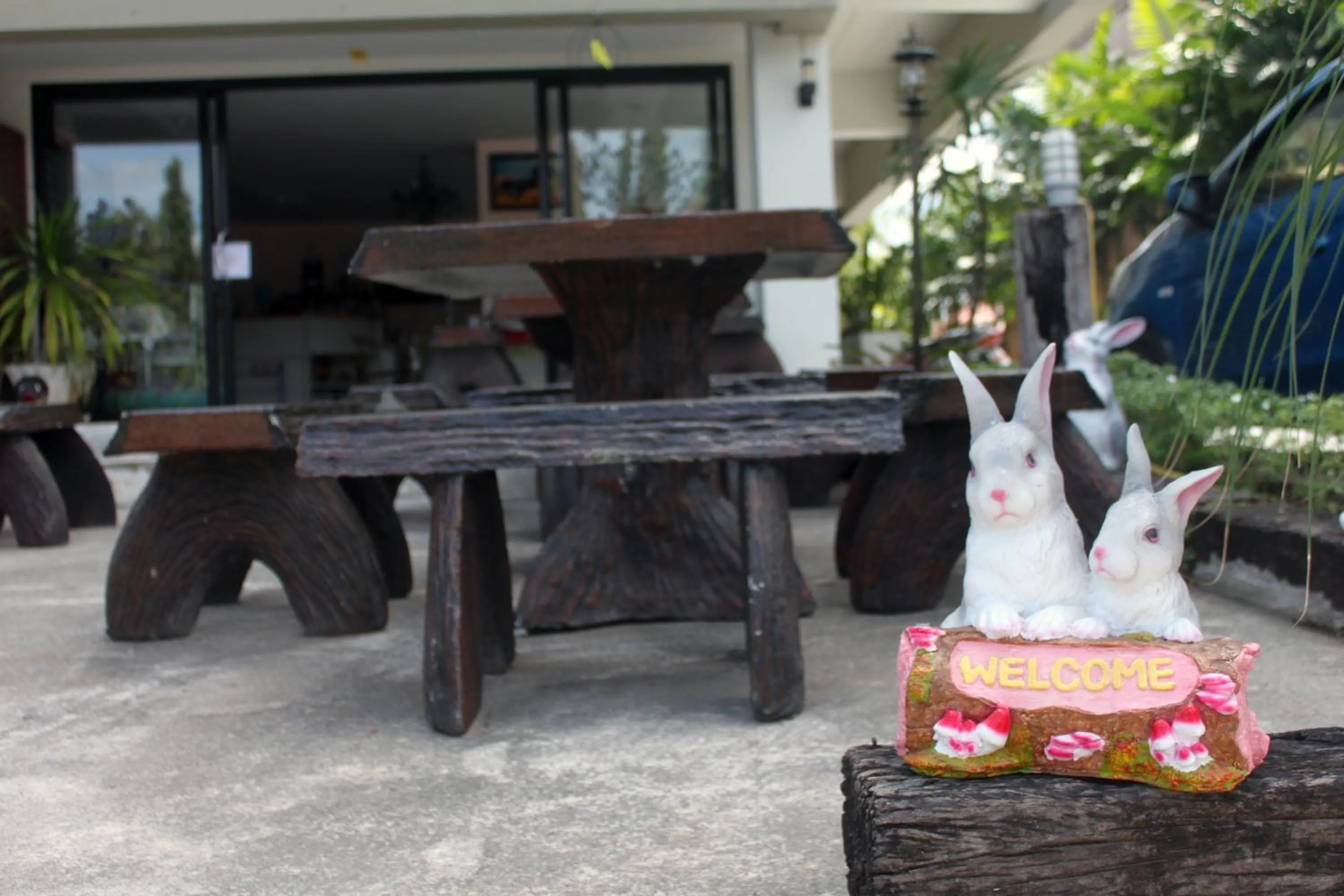 Facade/entrance in Cozy Rabbit Hotel