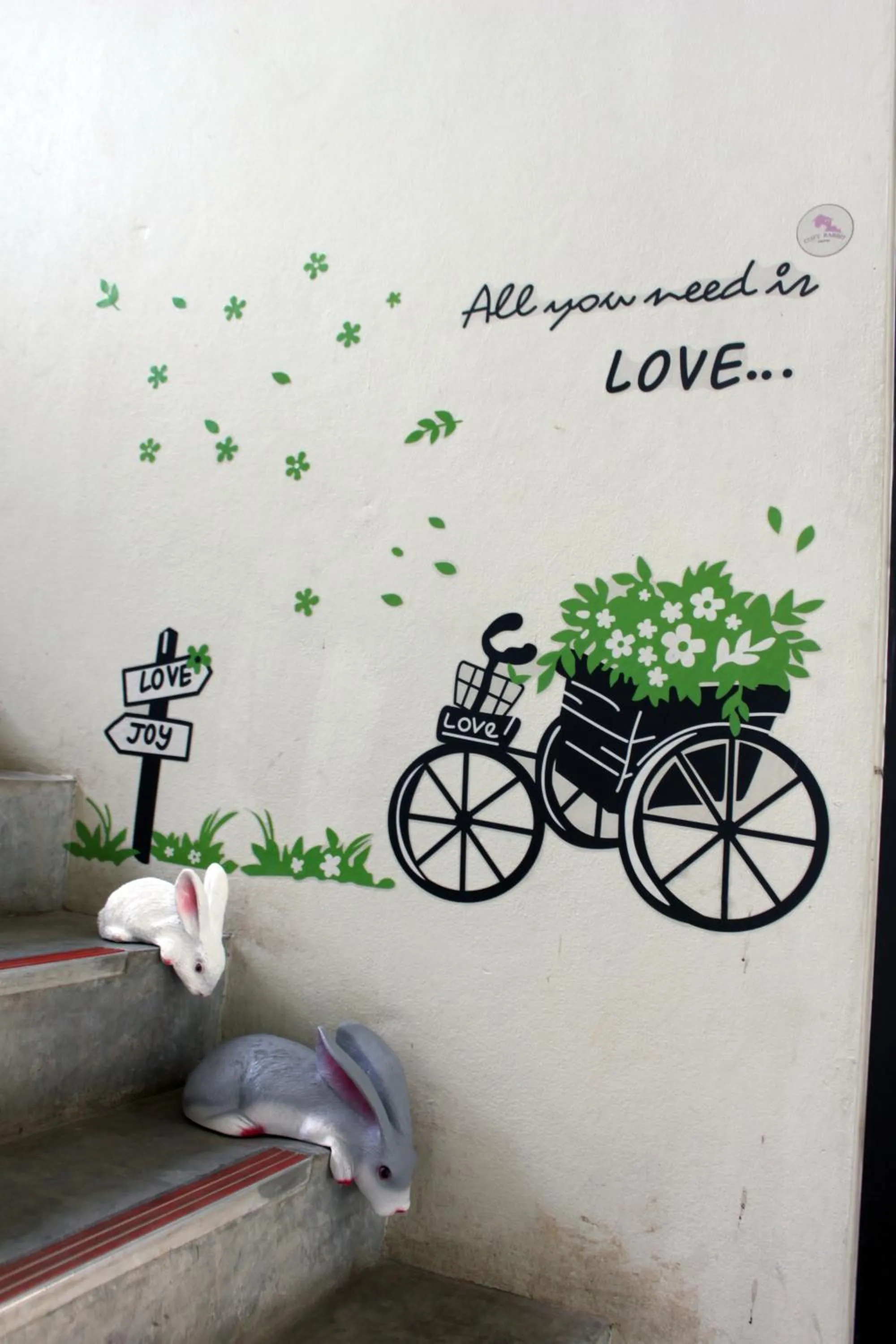 Facade/entrance in Cozy Rabbit Hotel