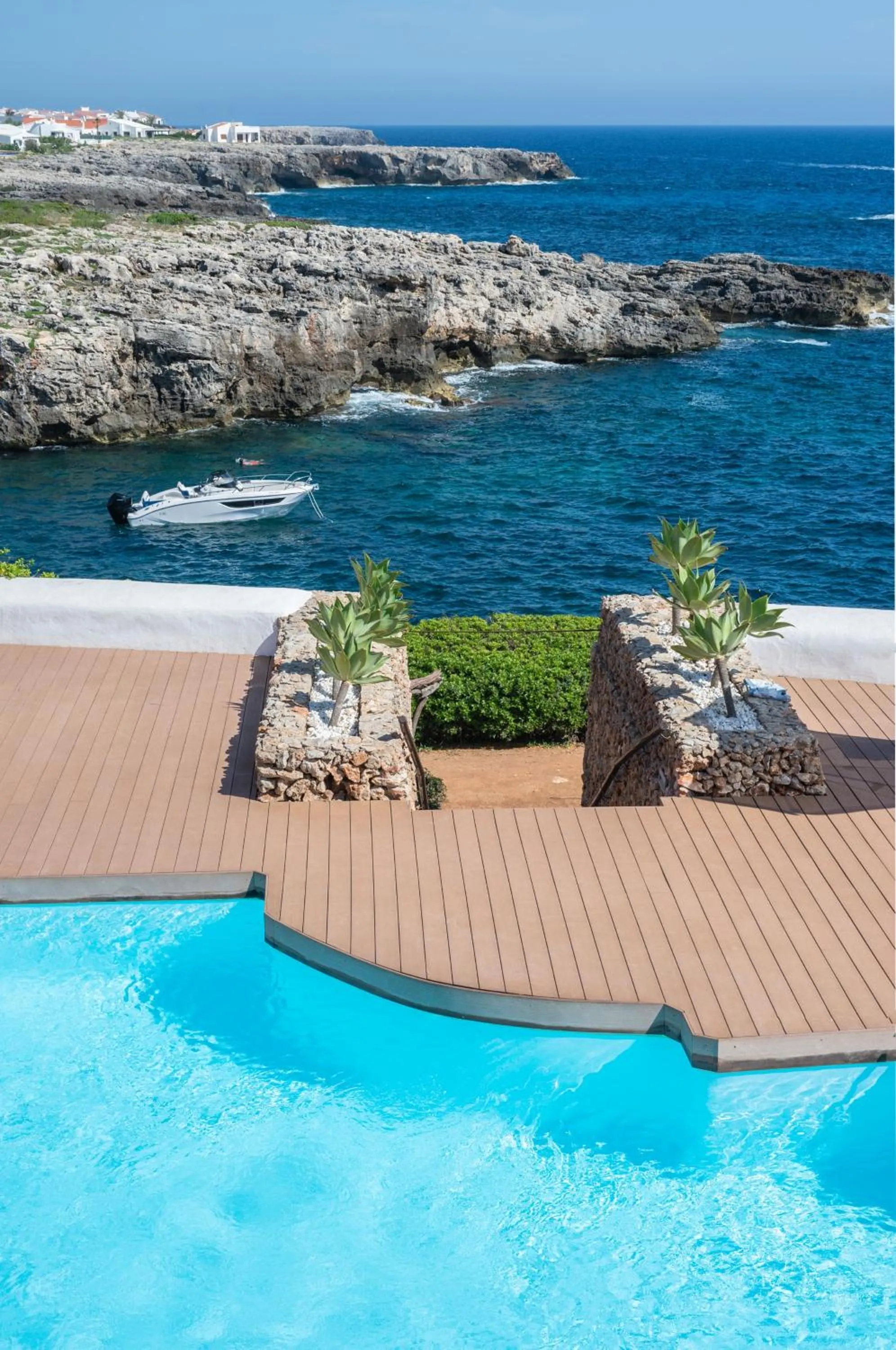 Pool view in Hotel Menorca Binibeca - Adults Recommended - by Pierre & Vacances Premium