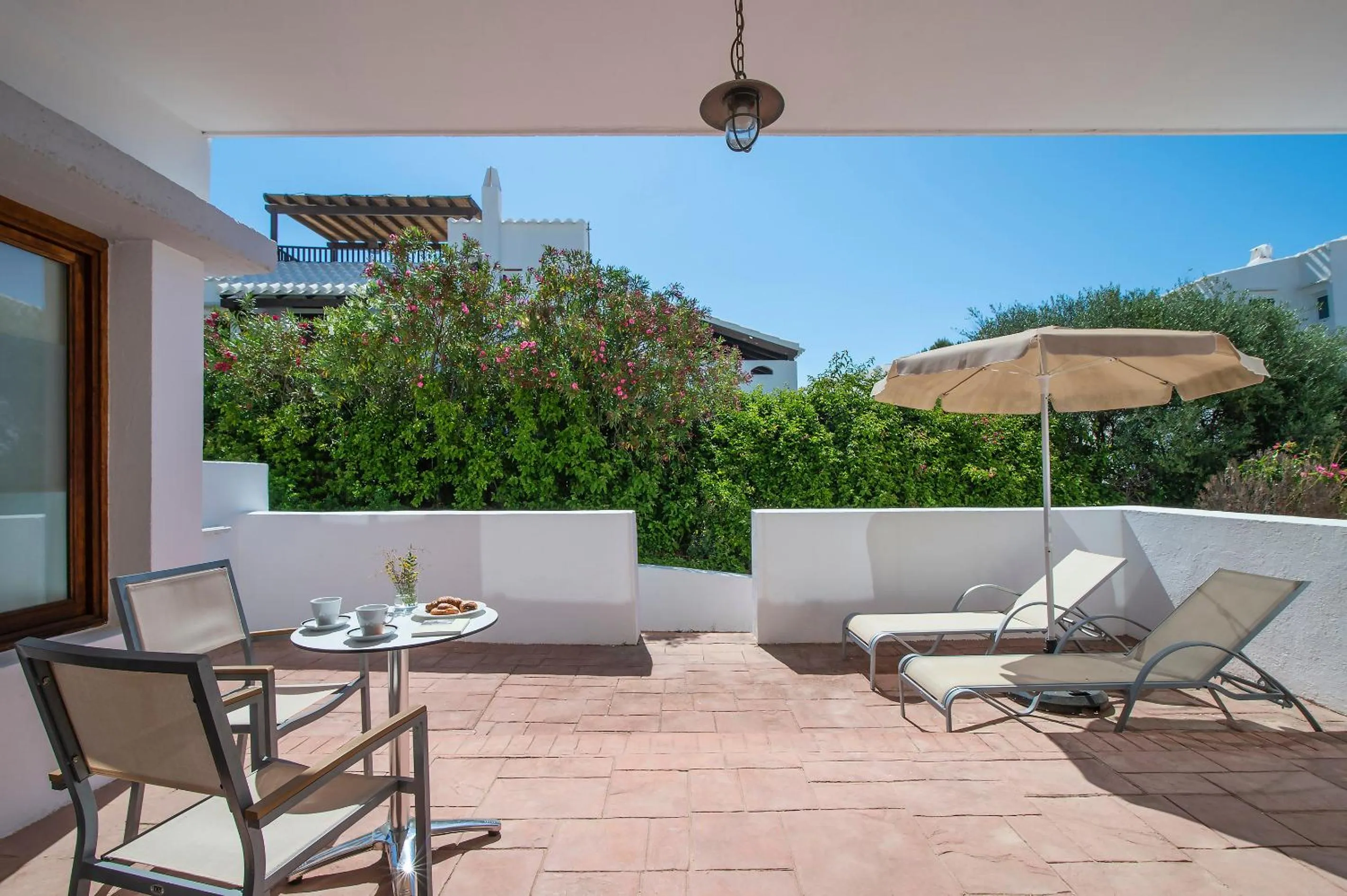 Balcony/Terrace in Hotel Menorca Binibeca - Adults Recommended - by Pierre & Vacances Premium