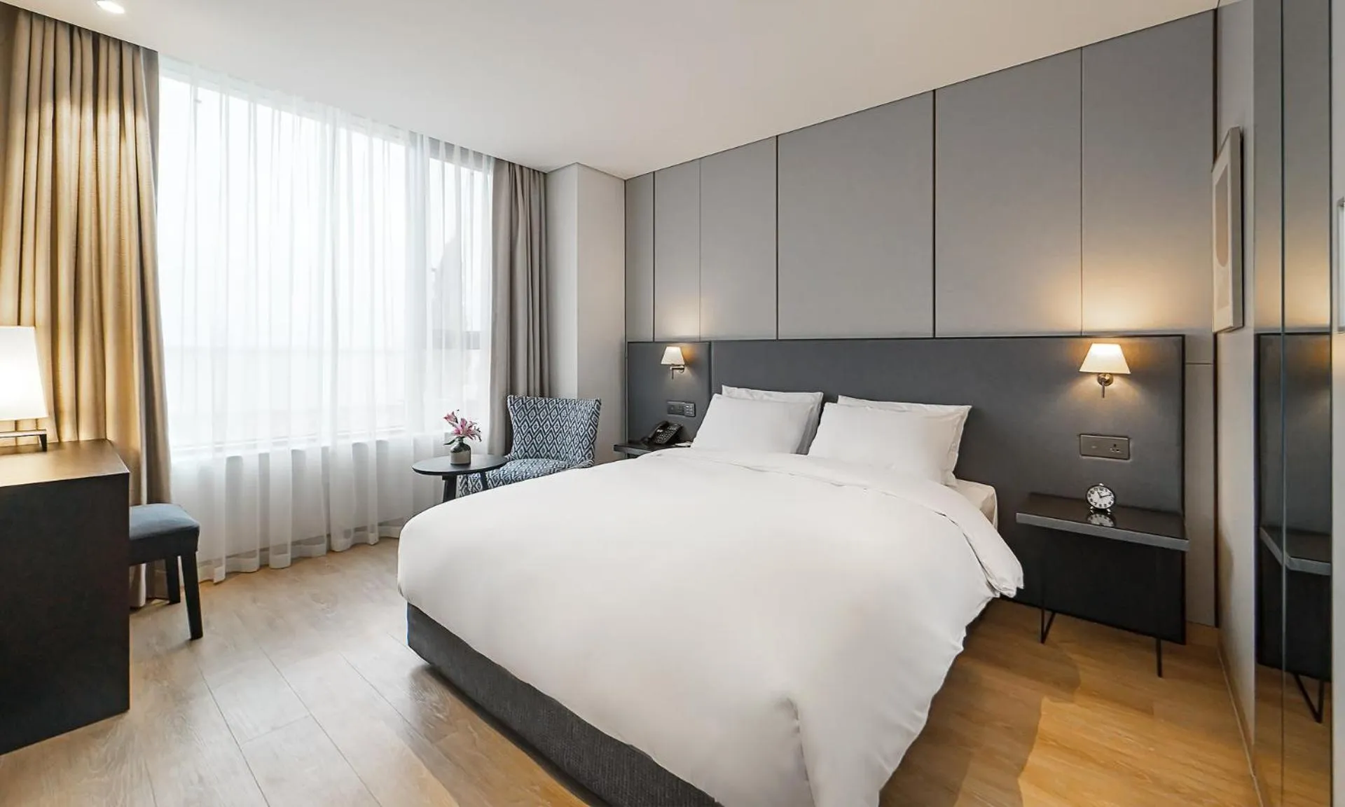 Bed in The May Hotel