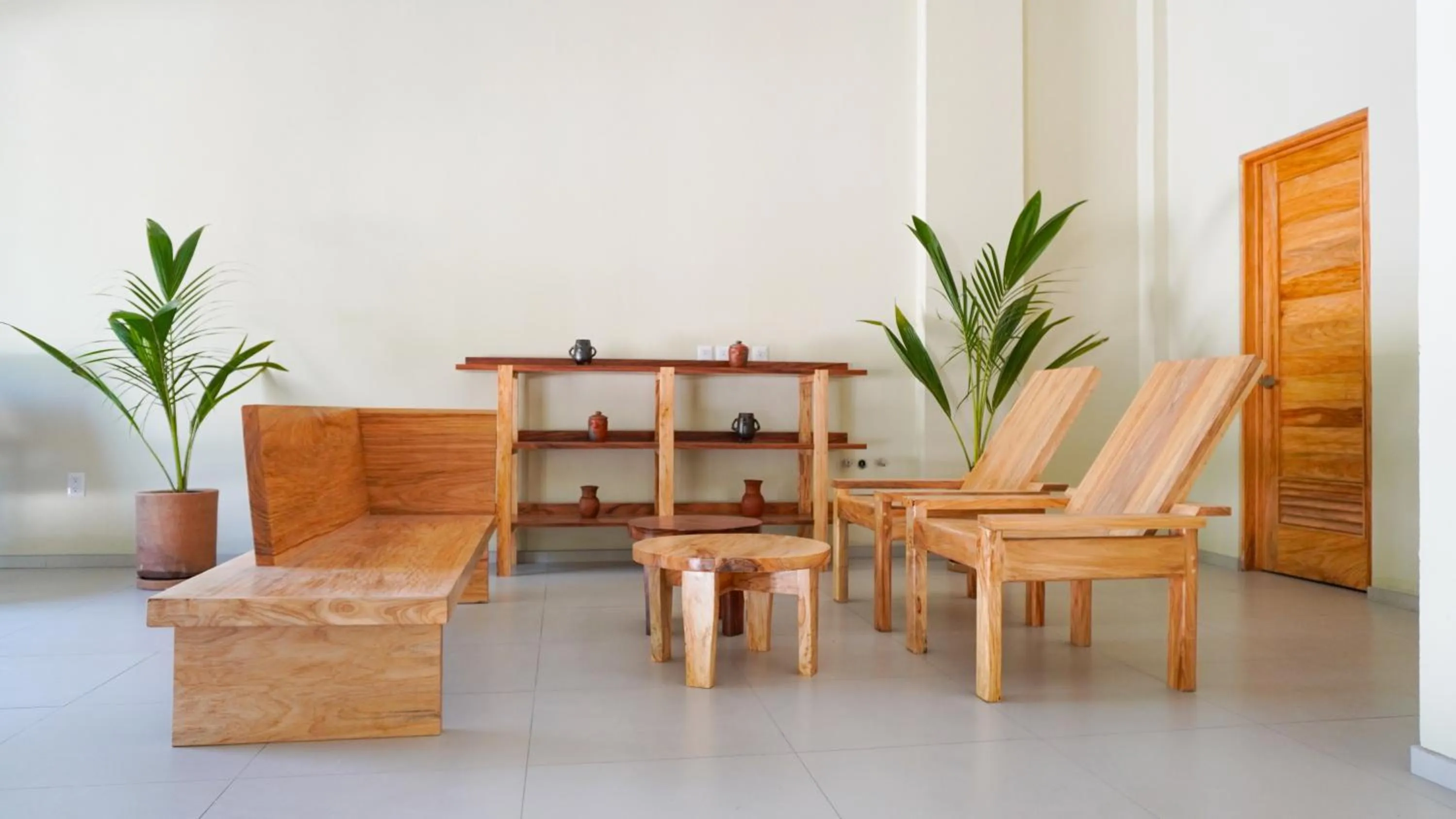 Living room in Hotel Tepalcates