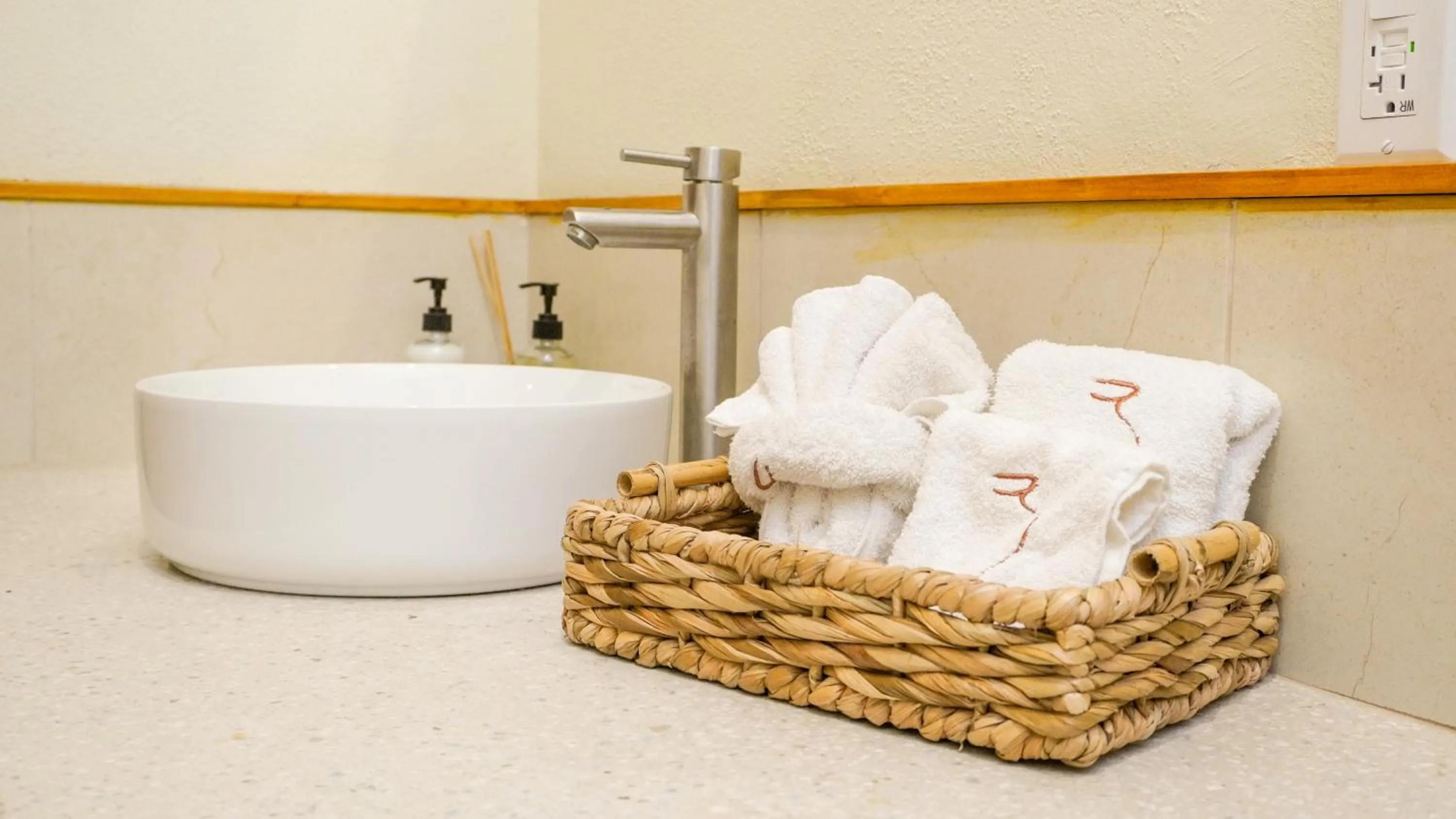 Bathroom in Hotel Tepalcates