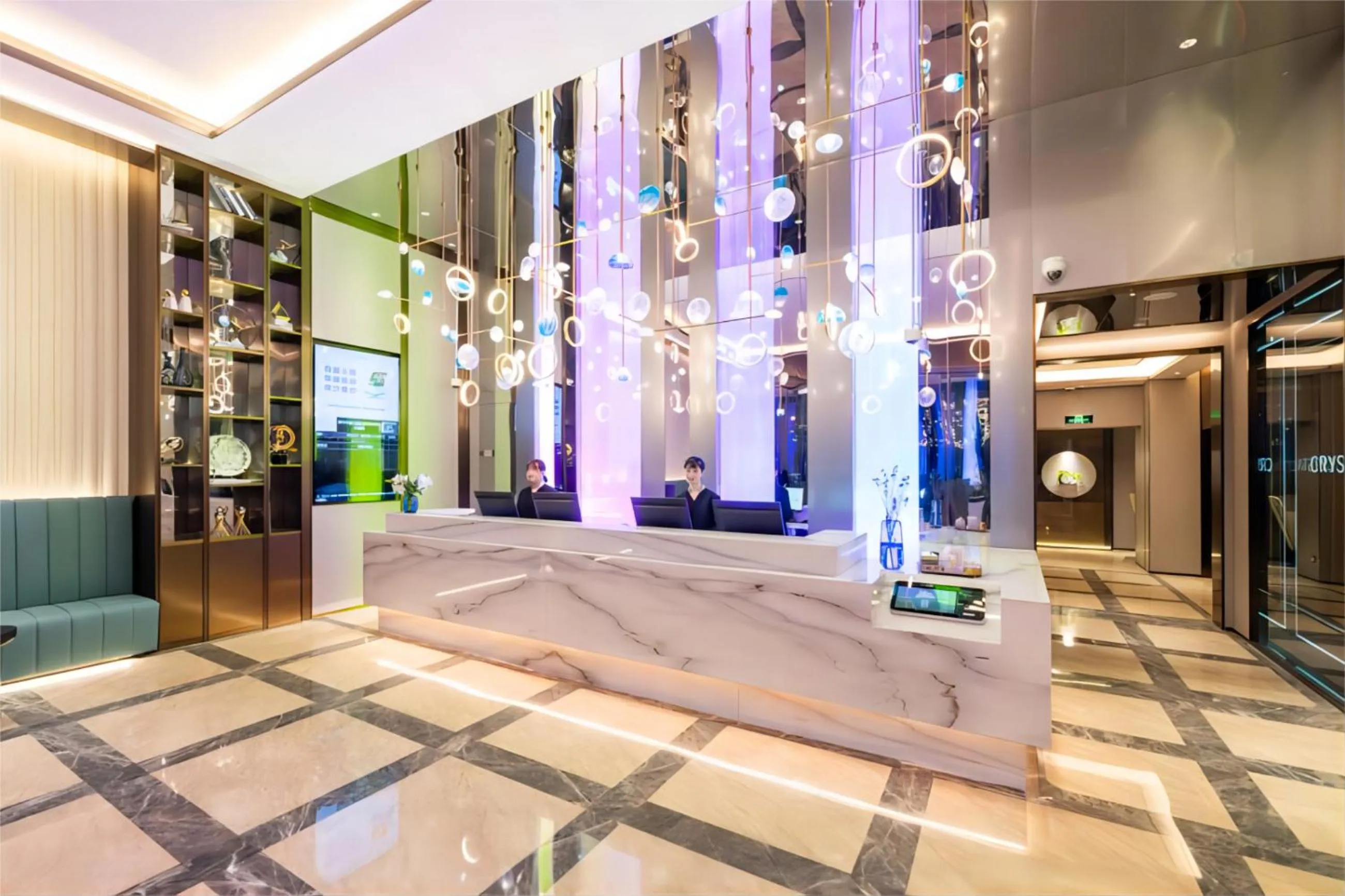 Lobby or reception in Orange crystal Shanghai Lujiazui Expo Center