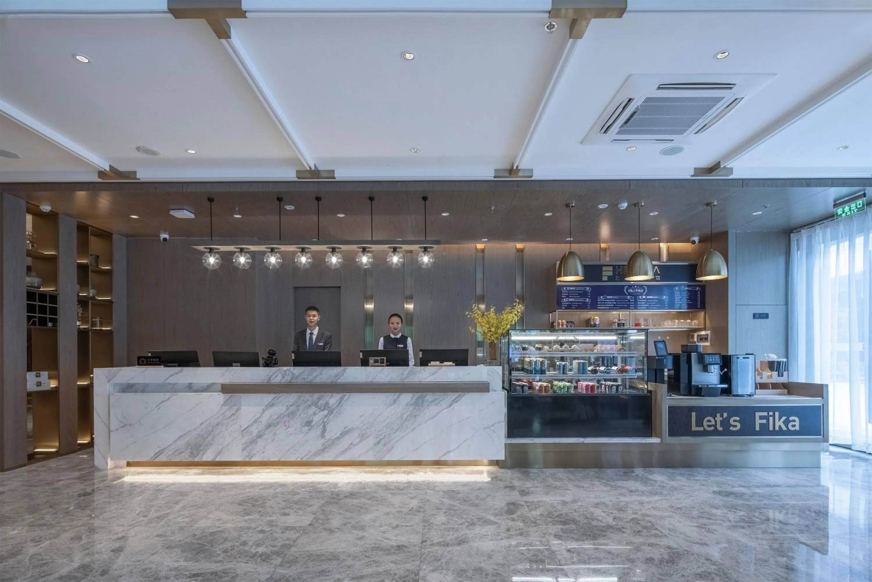 Lobby or reception in Lijiang Old Town Echarm Plus Hotel