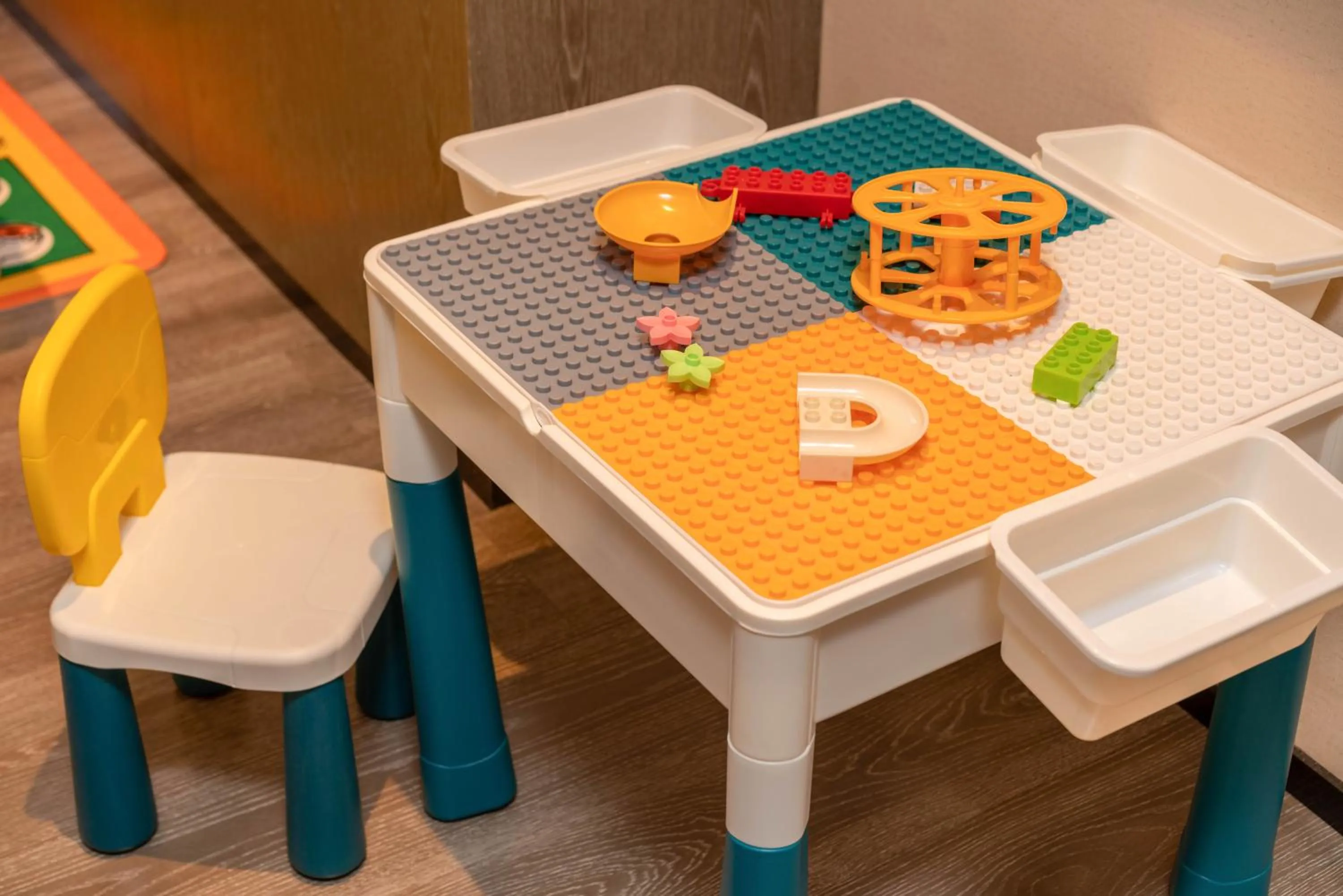 Children play ground in Lijiang Old Town Echarm Plus Hotel