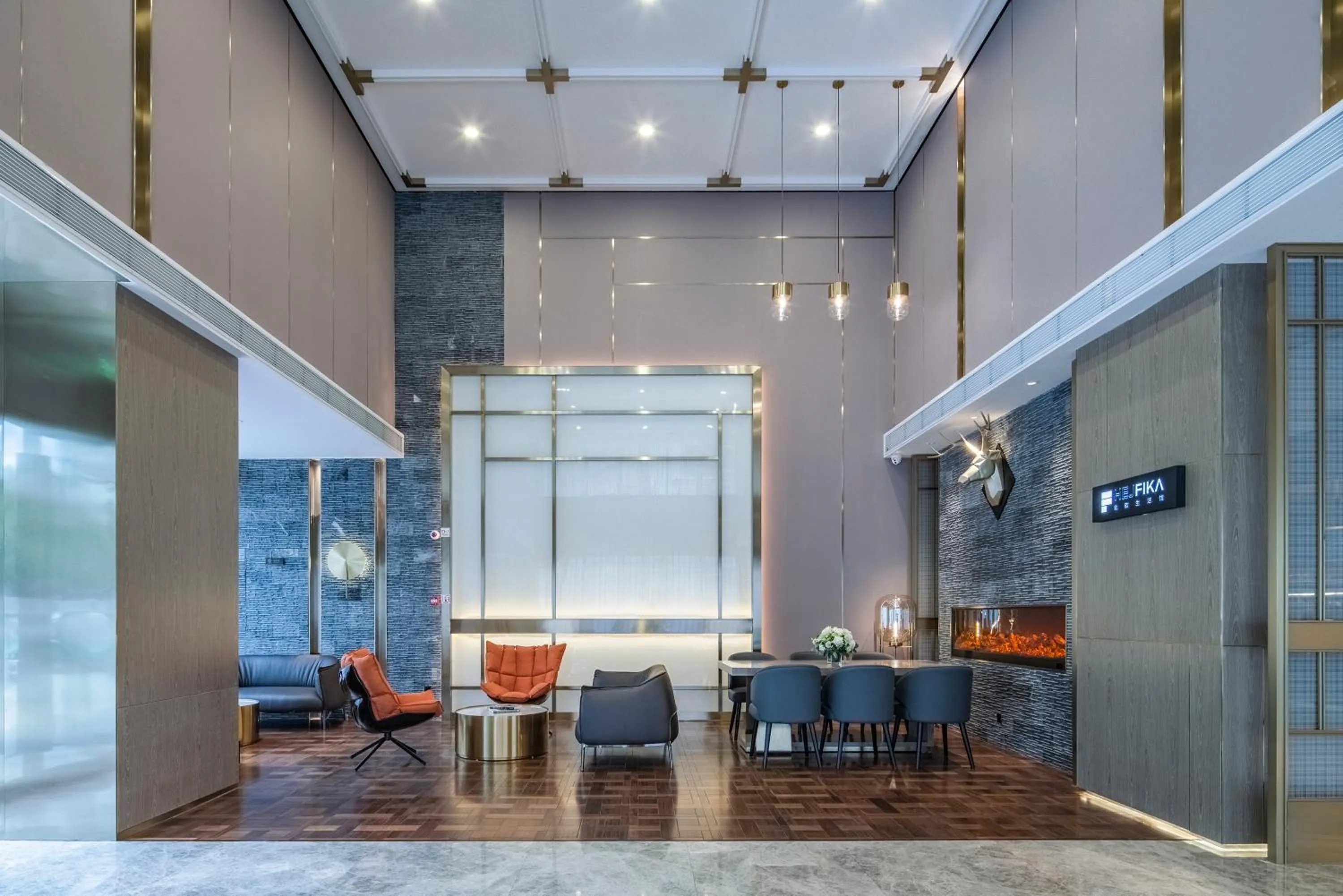 Lobby or reception in Lijiang Old Town Echarm Plus Hotel